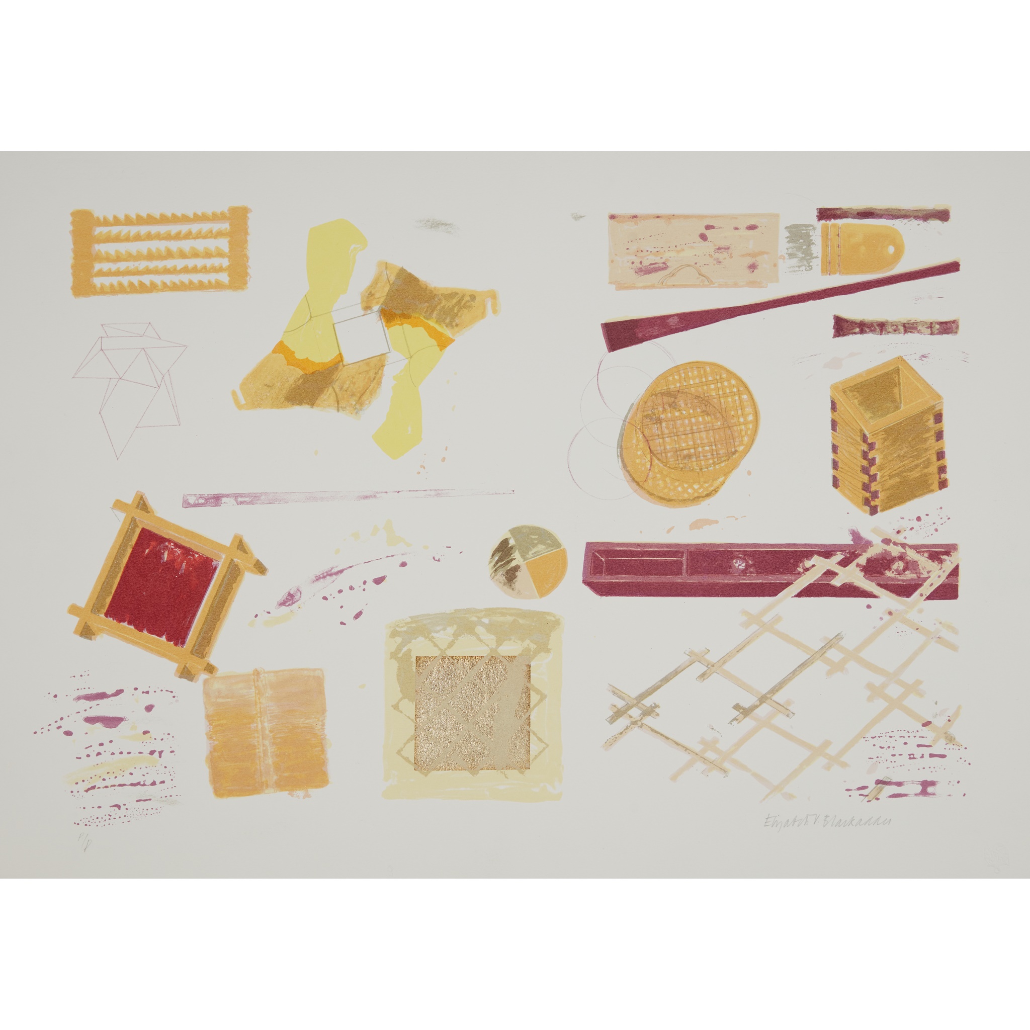 DAME ELIZABETH BLACKADDER O.B.E., R.A., R.S.A., R.S.W., R.G.I., D.Litt (SCOTTISH 1931-)