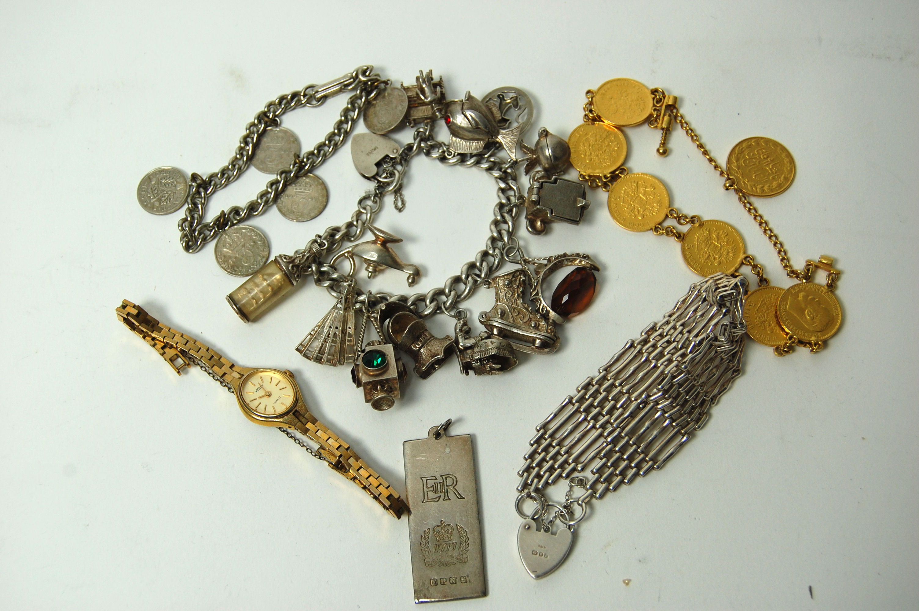 A collection of items,