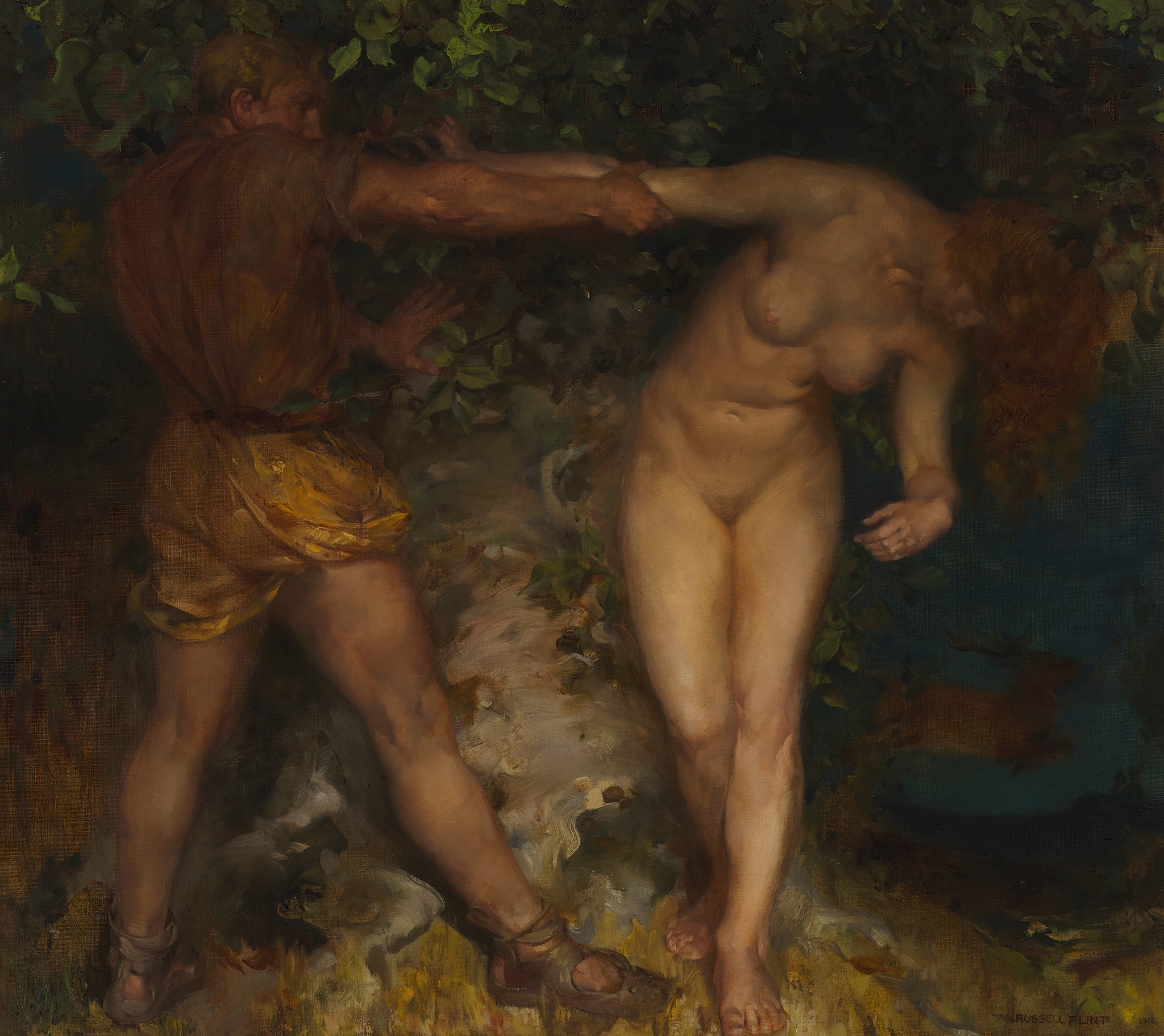 SIR WILLIAM RUSSELL FLINT P.R.A., P.R.W.S., R.S.W., R.O.I., R.E. (SCOTTISH 1880-1969)