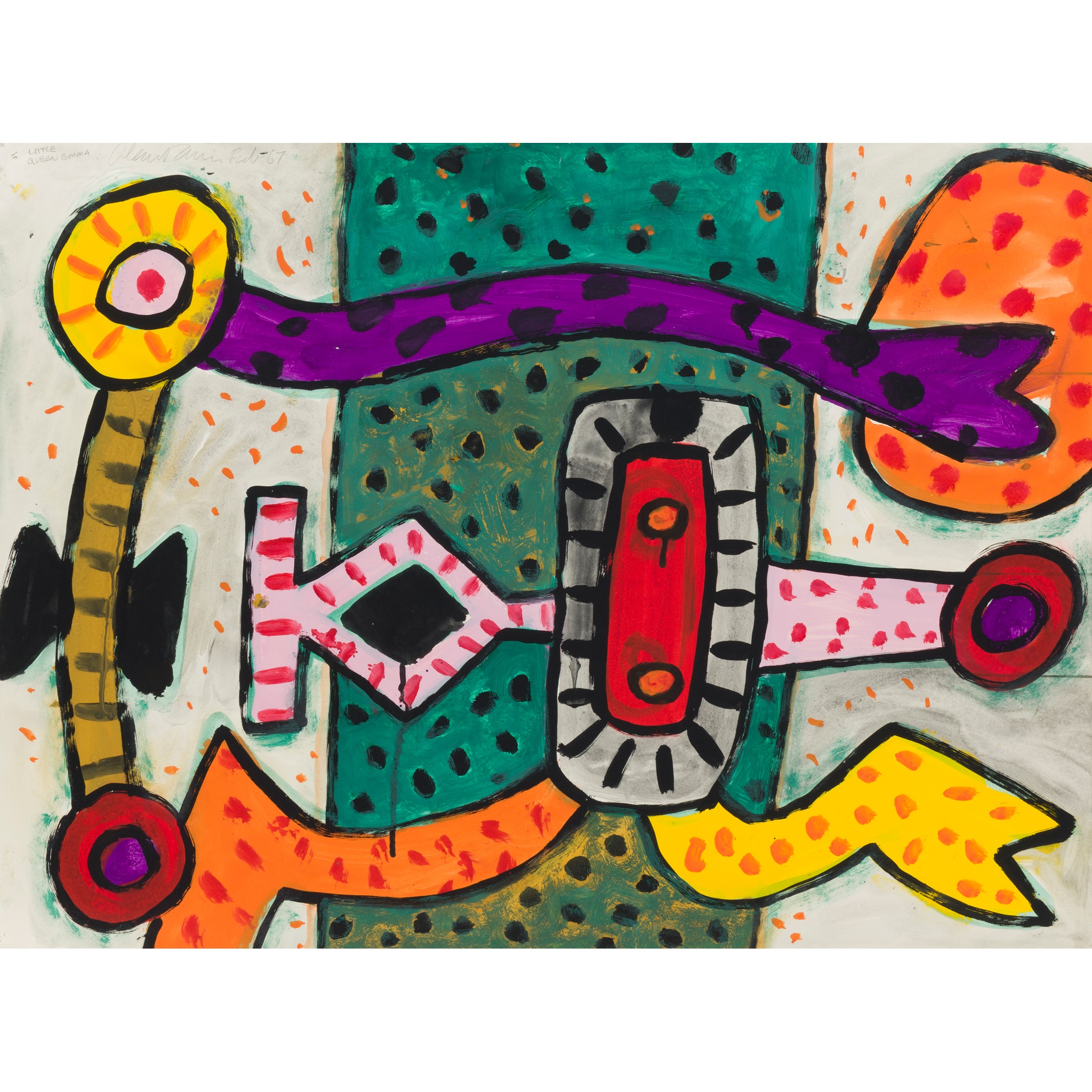 ALAN DAVIE C.B.E., R.A., H.R.S.A. (BRITISH 1920-2014)