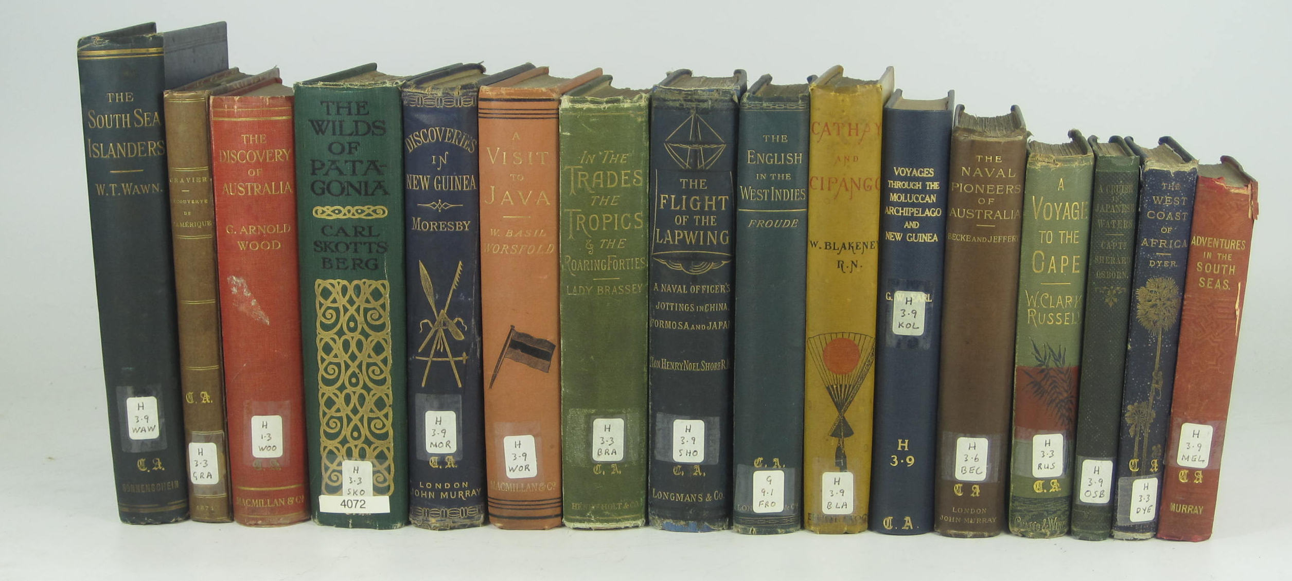 World travel, including Kloff, D.H. SALEROOM NOTICE: 53 volumes, not 54