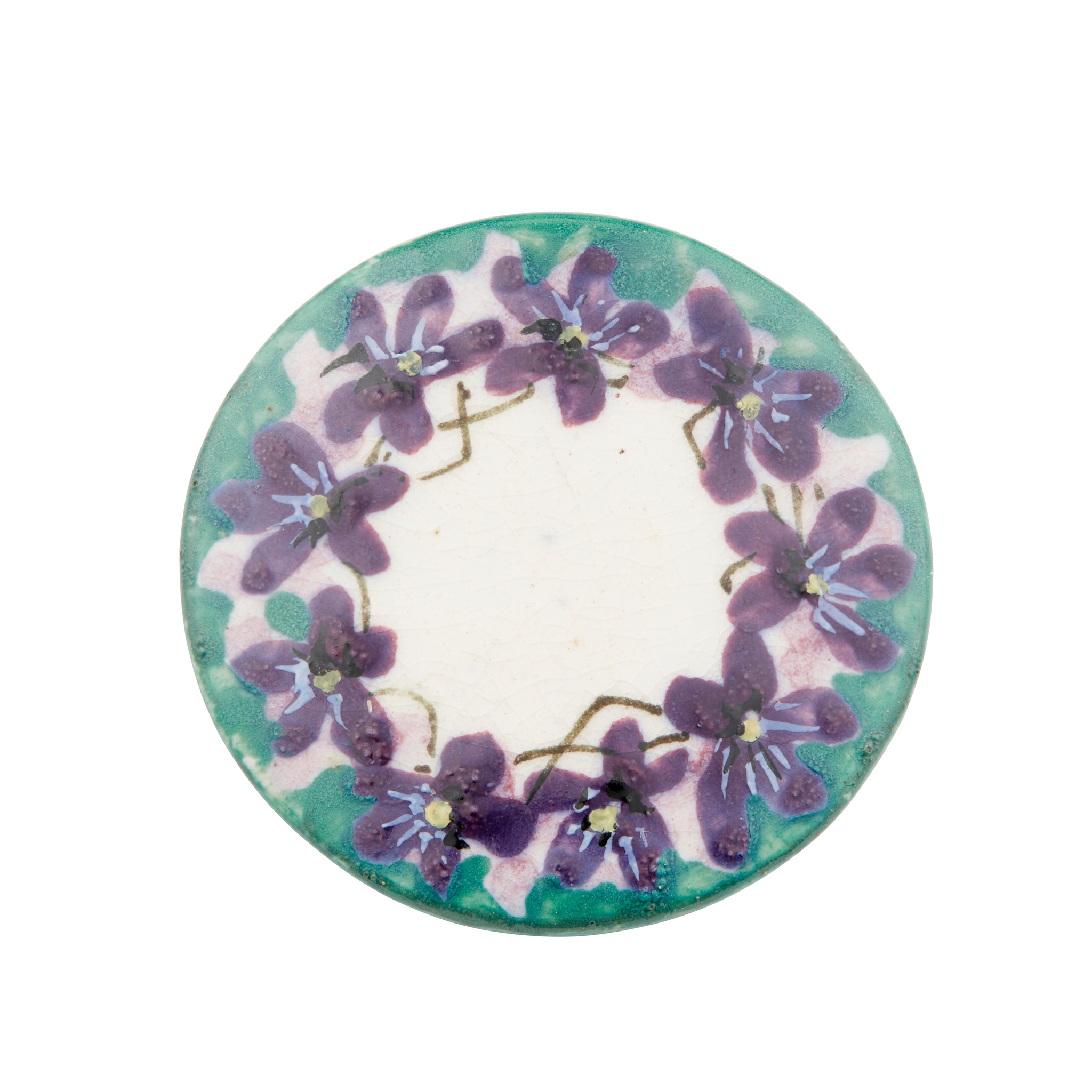 A WEMYSS WARE BUTTON