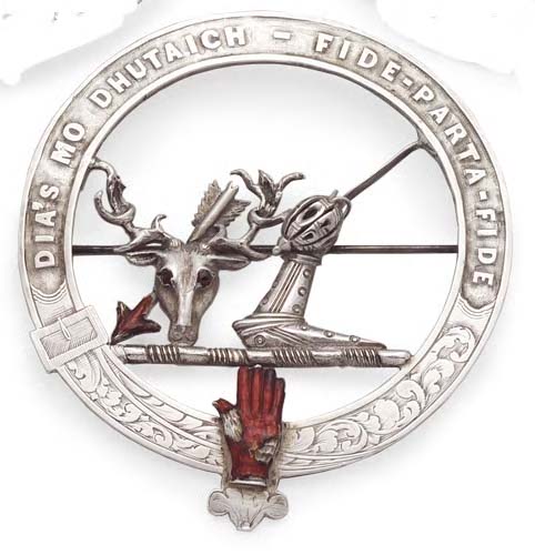 A Scottish clan brooch,