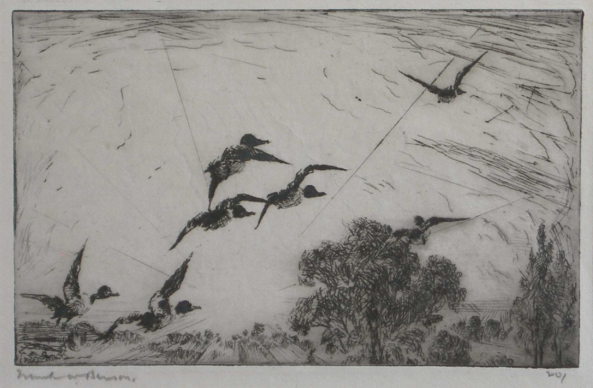 FRANK WESTON BENSON (AMERICAN 1862-1951)