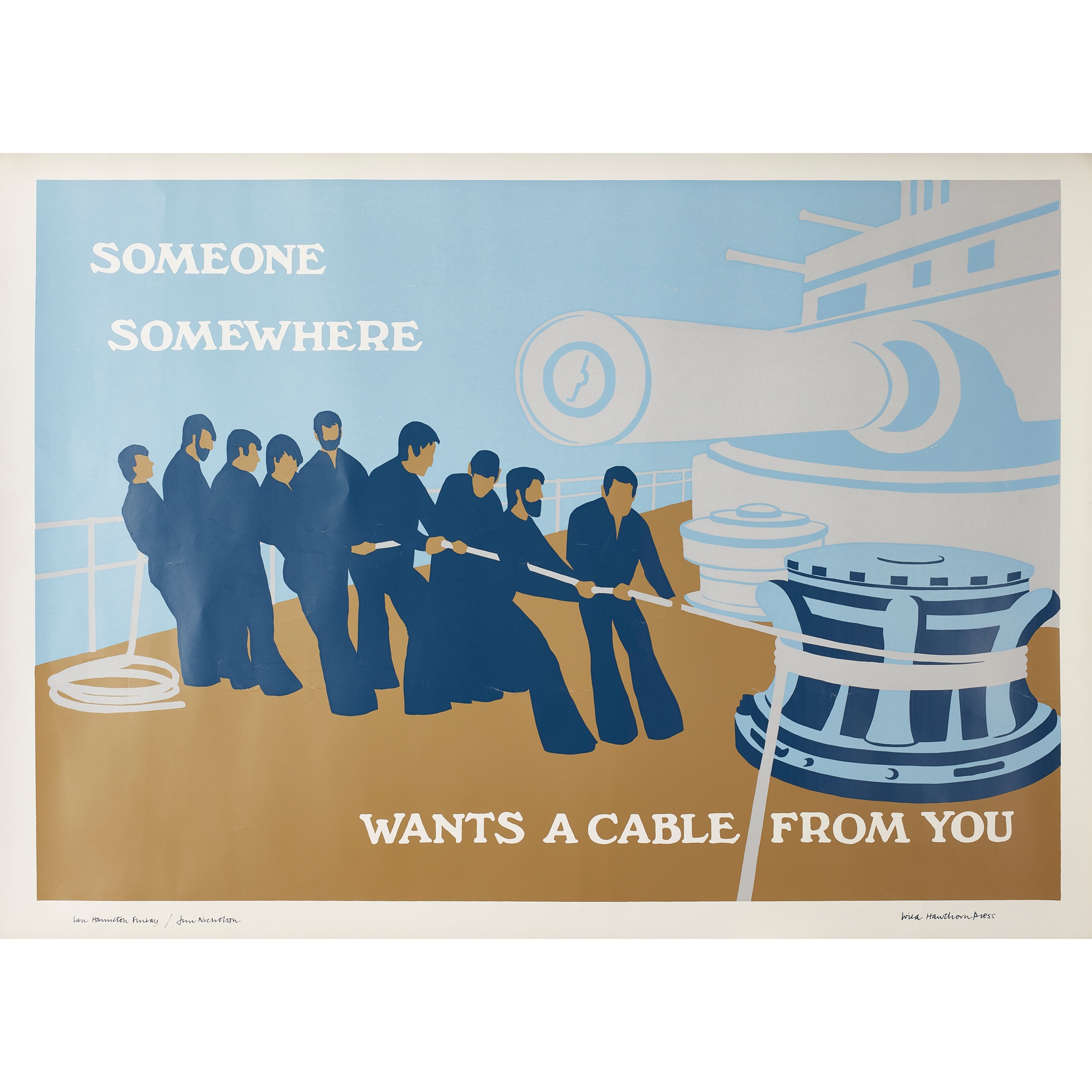 IAN HAMILTON FINLAY (SCOTTISH 1925-2006)