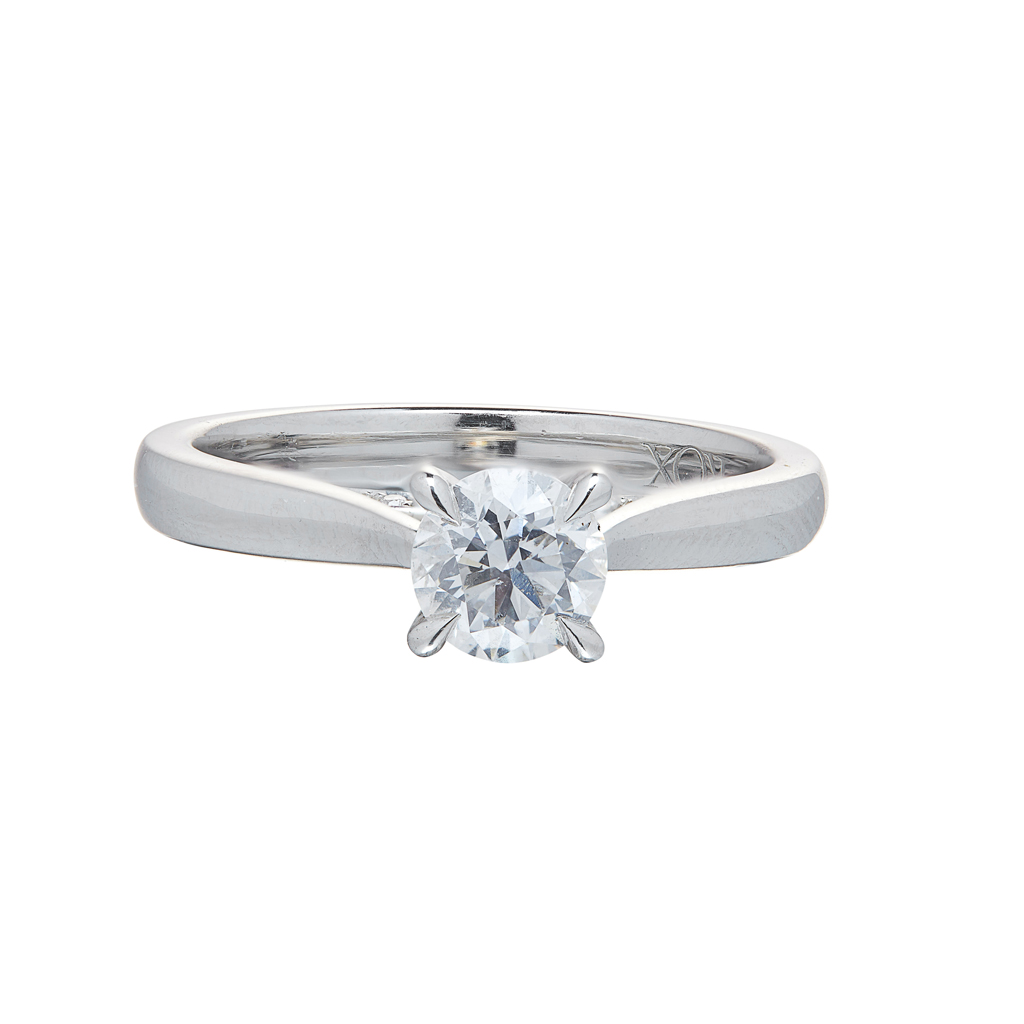 ROX - A modern single stone diamond ring