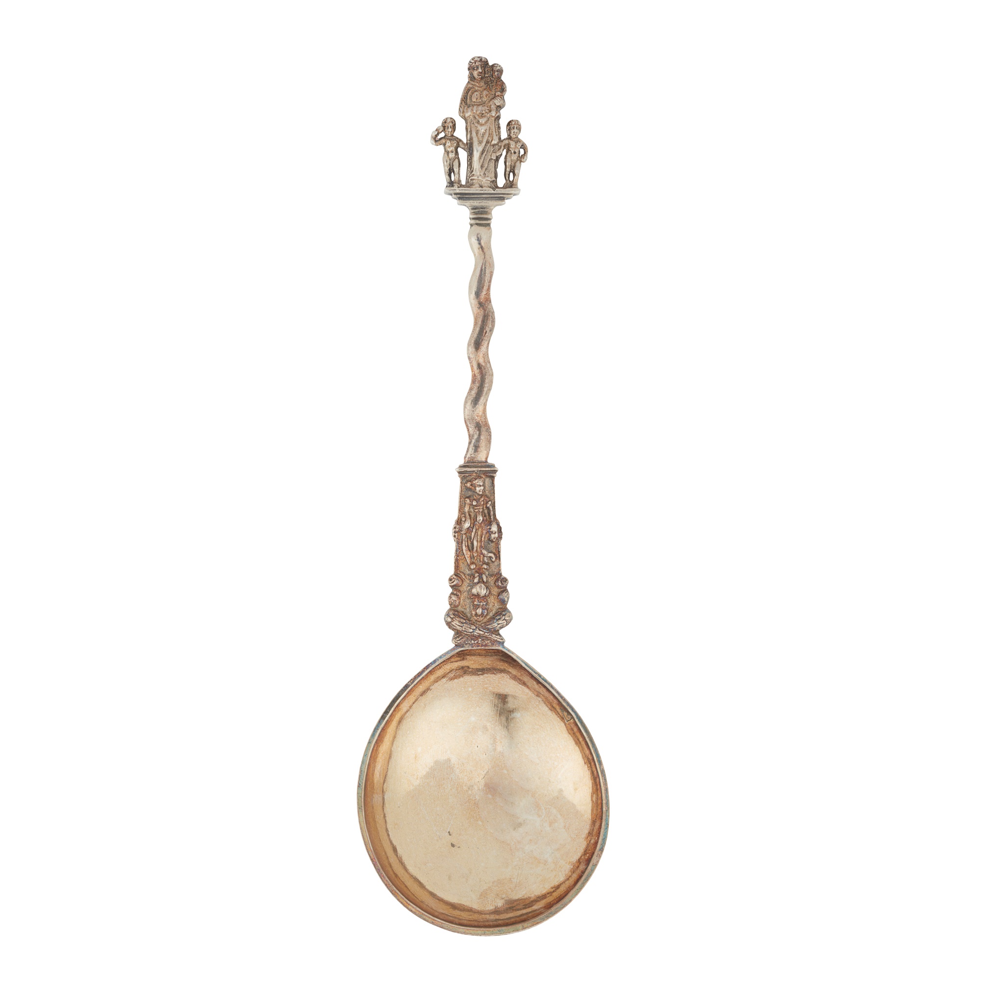 A late 17th-Century Dutch silver spoon