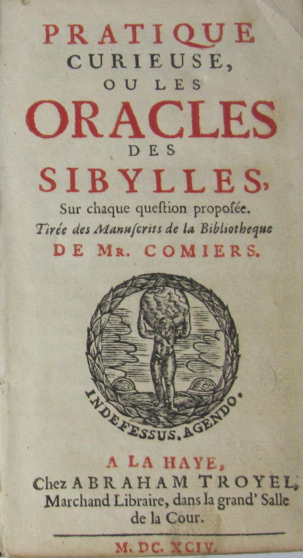 Oracles & Fortune-Telling - Comiers, Claude