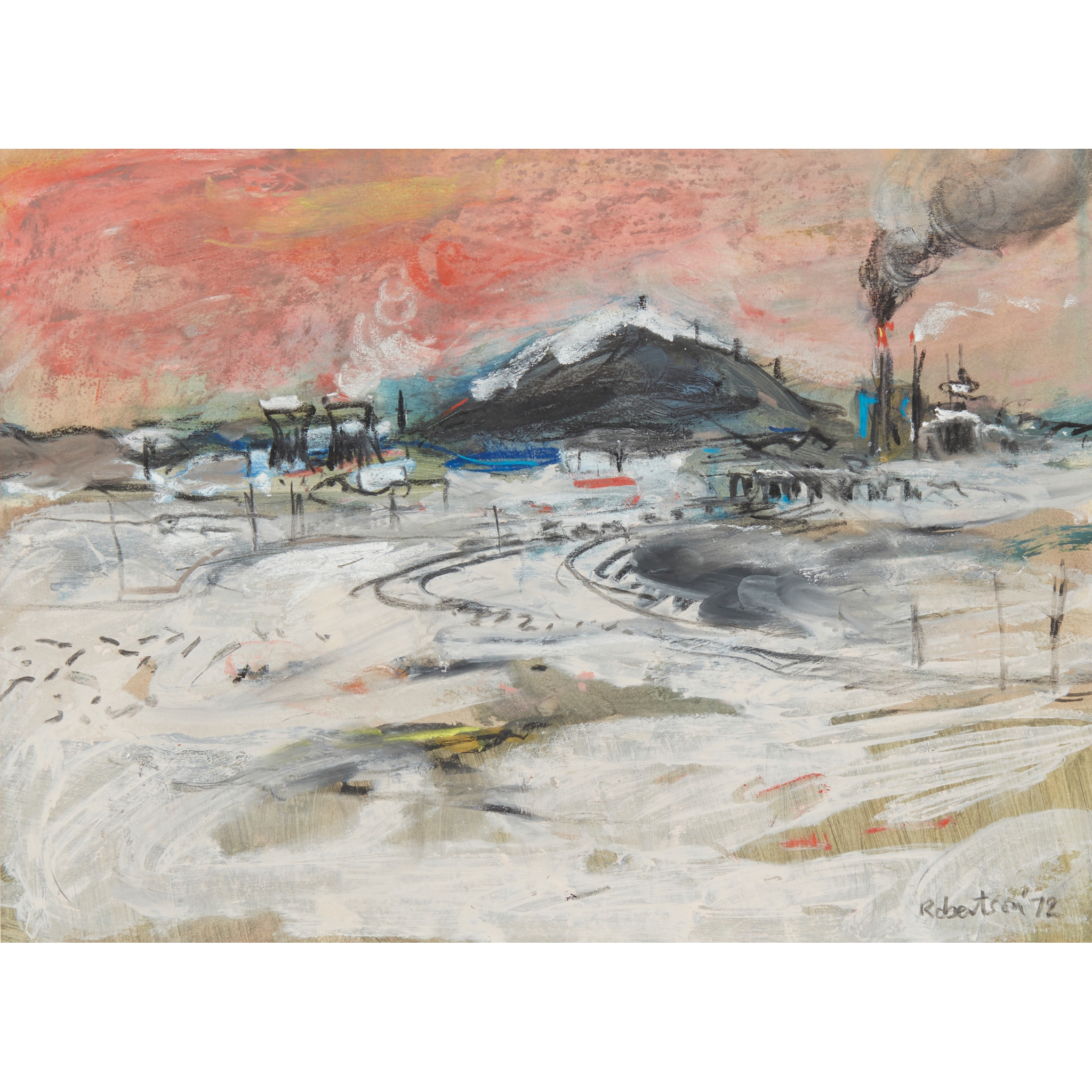 JAMES DOWNIE ROBERTSON M.B.E., R.S.A., R.S.W., R.G.I. (SCOTTISH 1931-2010)
