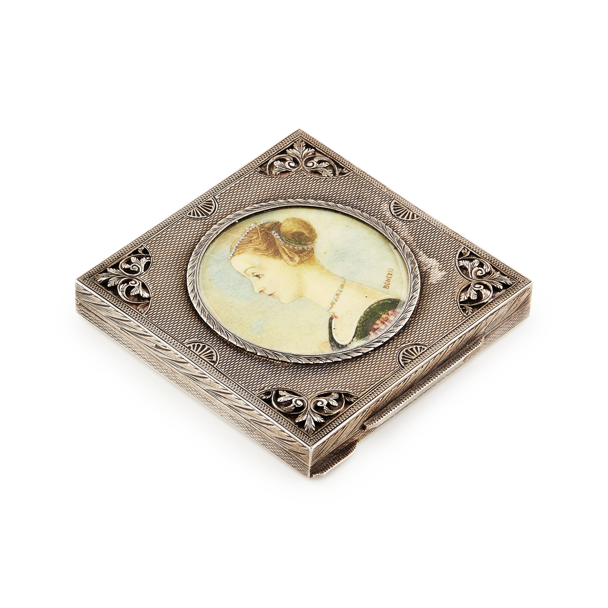 A mixed group of American and other small silver