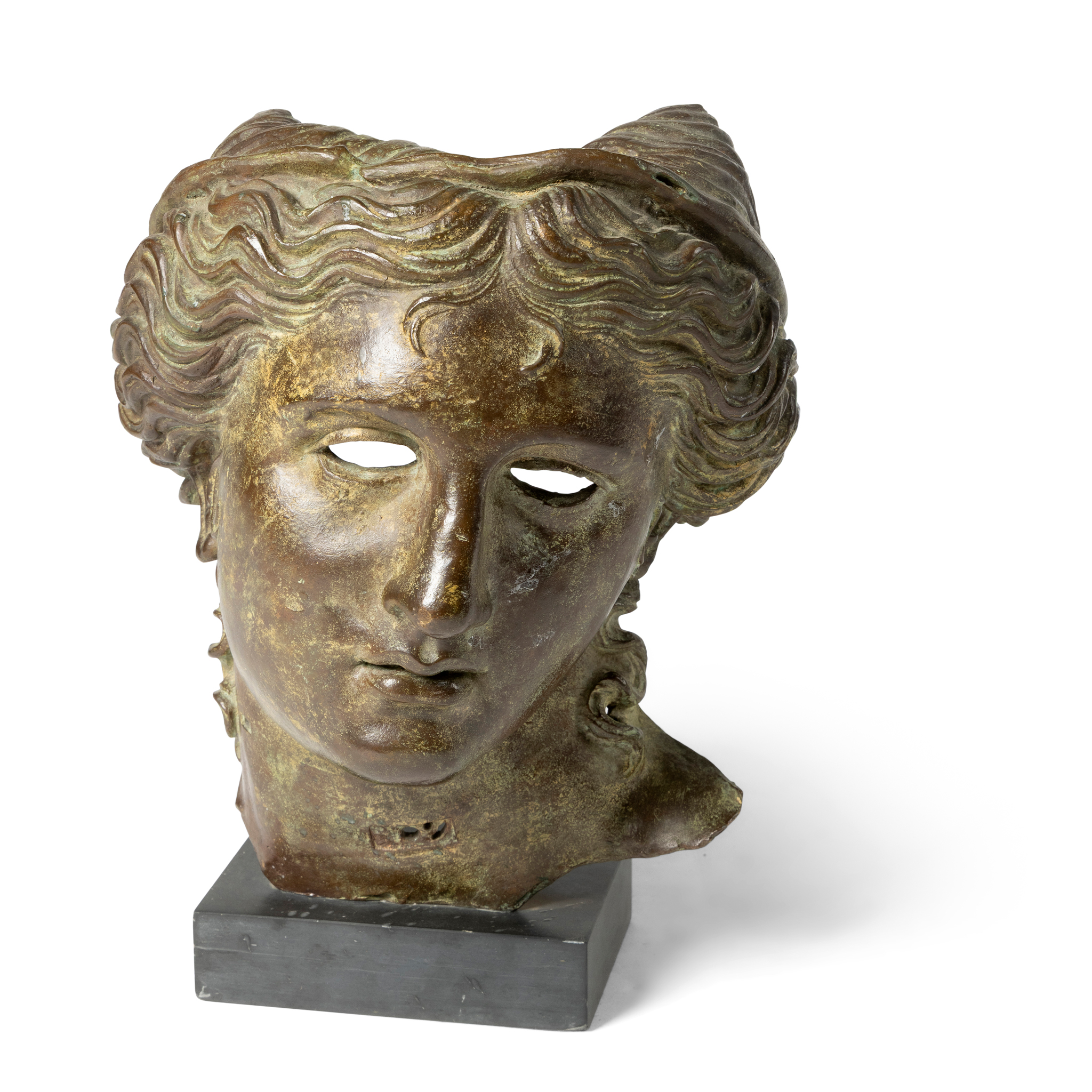 A BRONZE MODEL OF THE SATALA APHRODITE, AFTER THE ANTIQUE