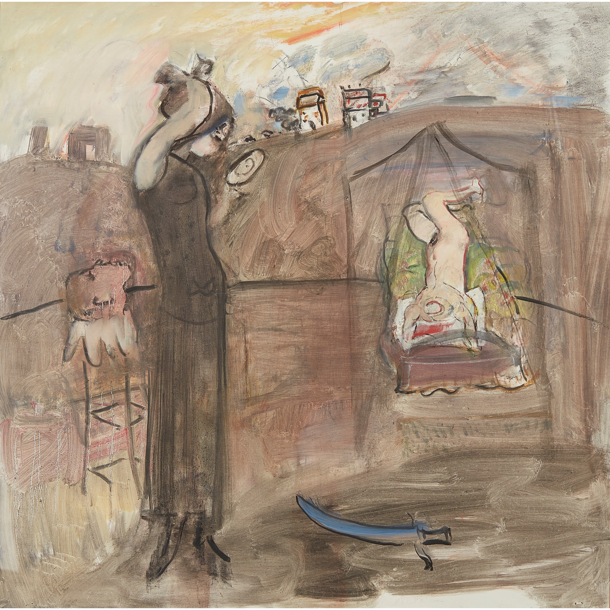 DAVID DONALDSON R.S.A., R.P., L.L.D (SCOTTISH 1936-1996)