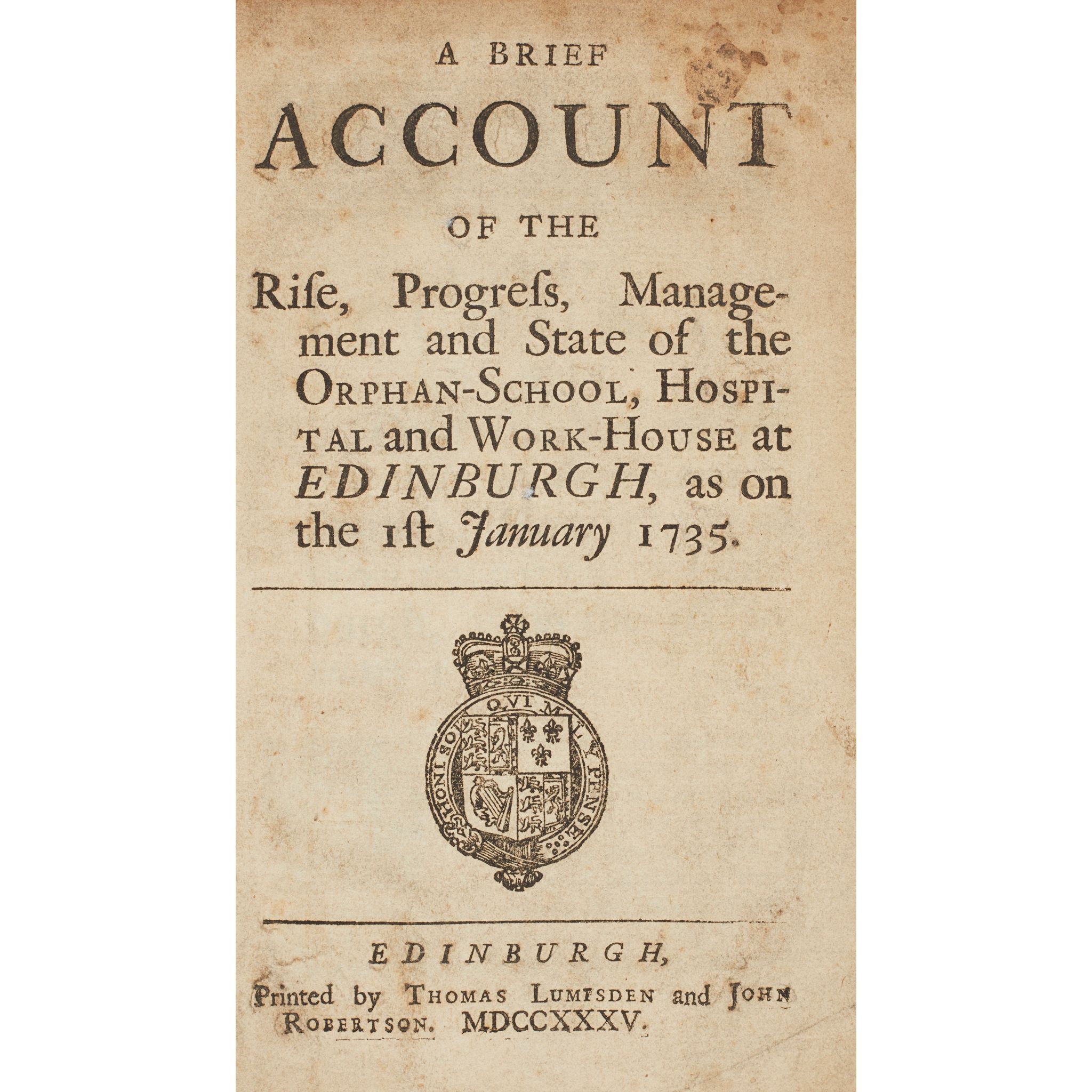 Three Scottish printings