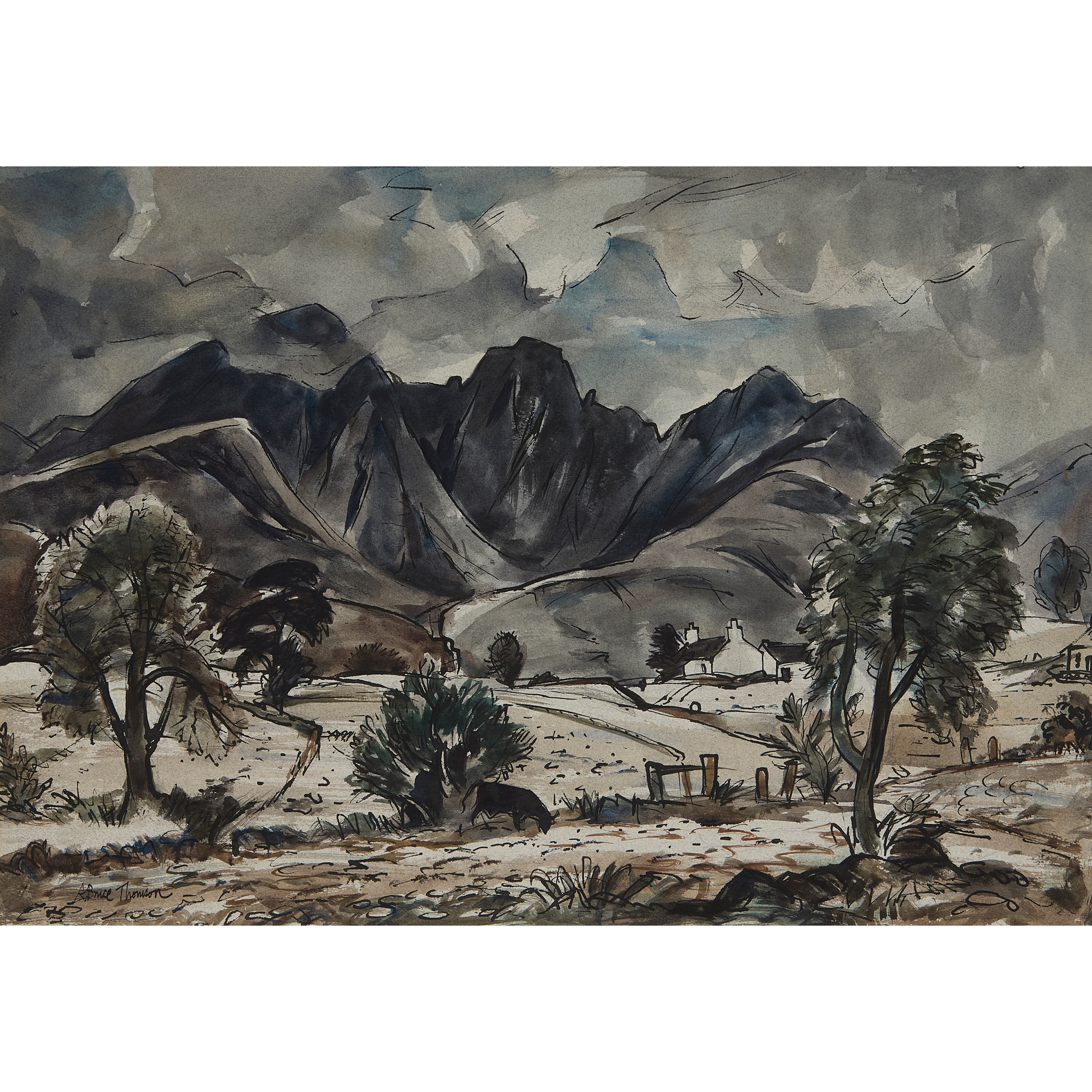 ADAM BRUCE THOMSON O.B.E., R.S.A., P.P.R.S.W., H.R.S.W. (SCOTTISH 1885-1976)