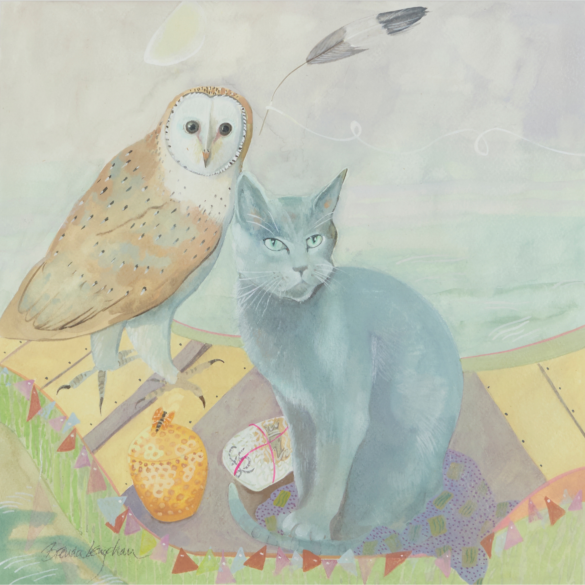 BRENDA LENAGHAN R.S.W. (SCOTTISH 1941-2020)