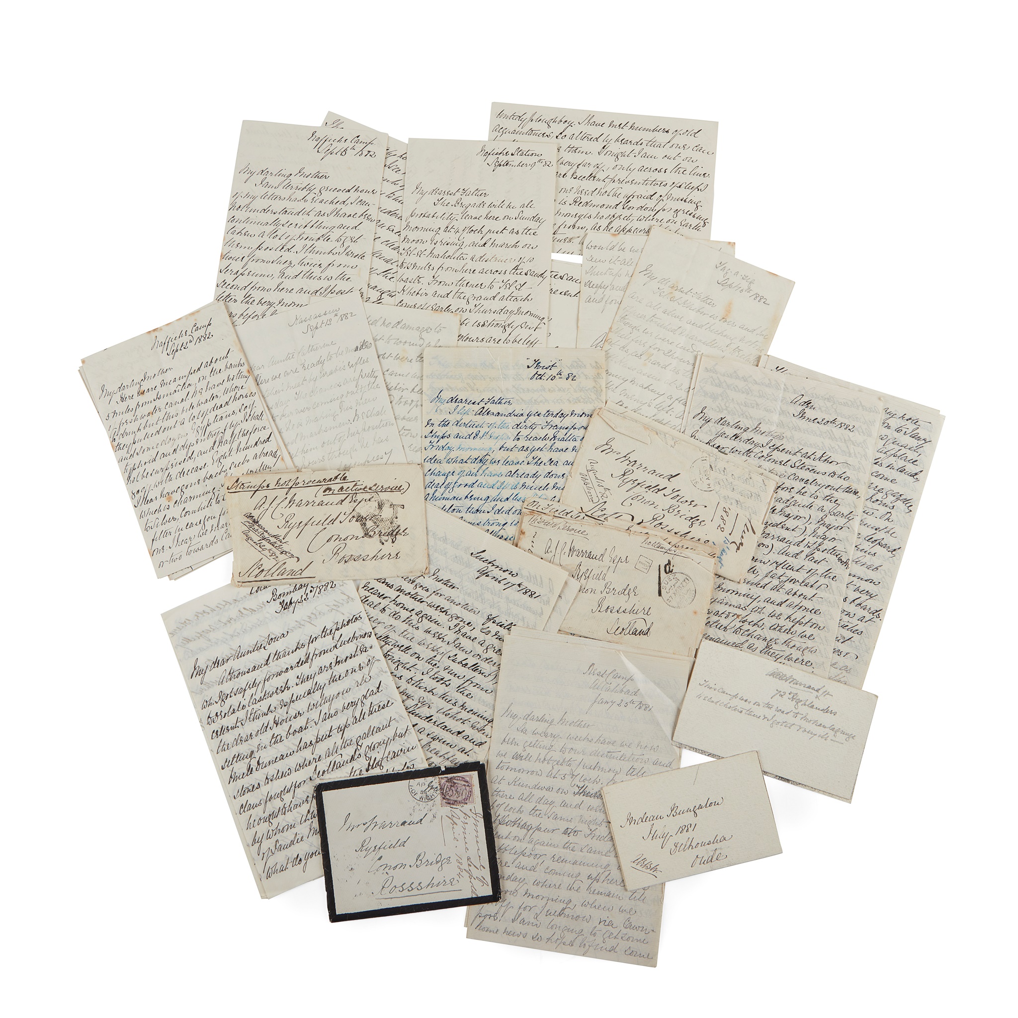 Campaigns in Egypt and India