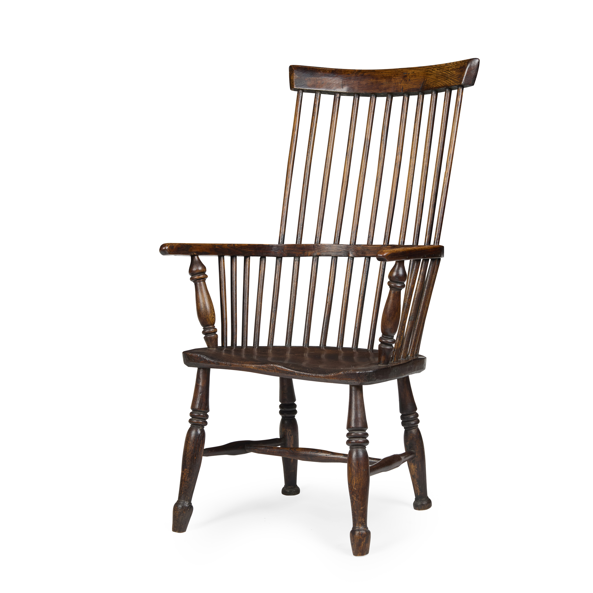 SCOTTISH ELM AND BEECH DARVEL ARMCHAIR