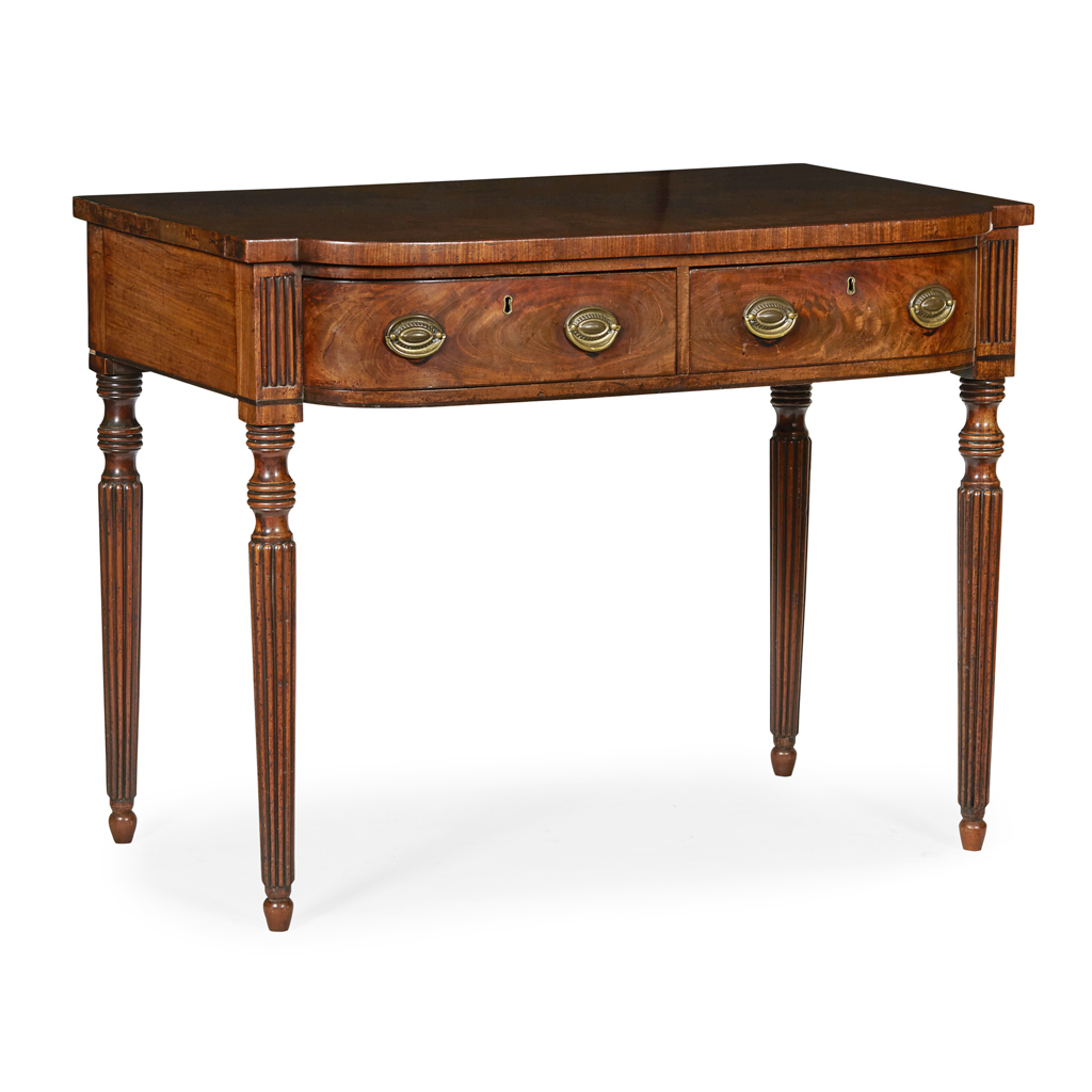 REGENCY MAHOGANY SERVING TABLE