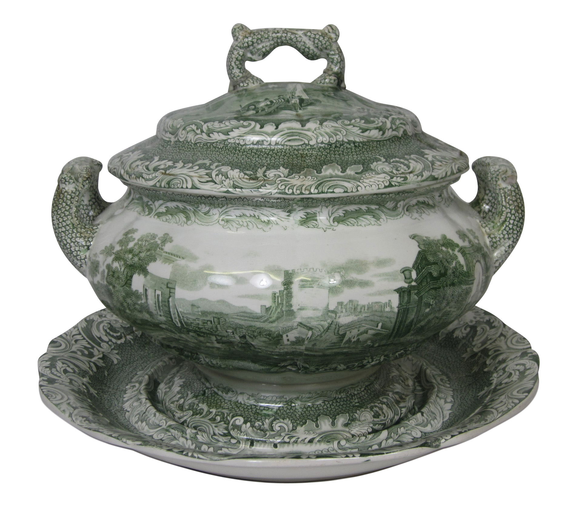 COPELAND & GARRETT LATE SPODE PART DINNER SERVICE