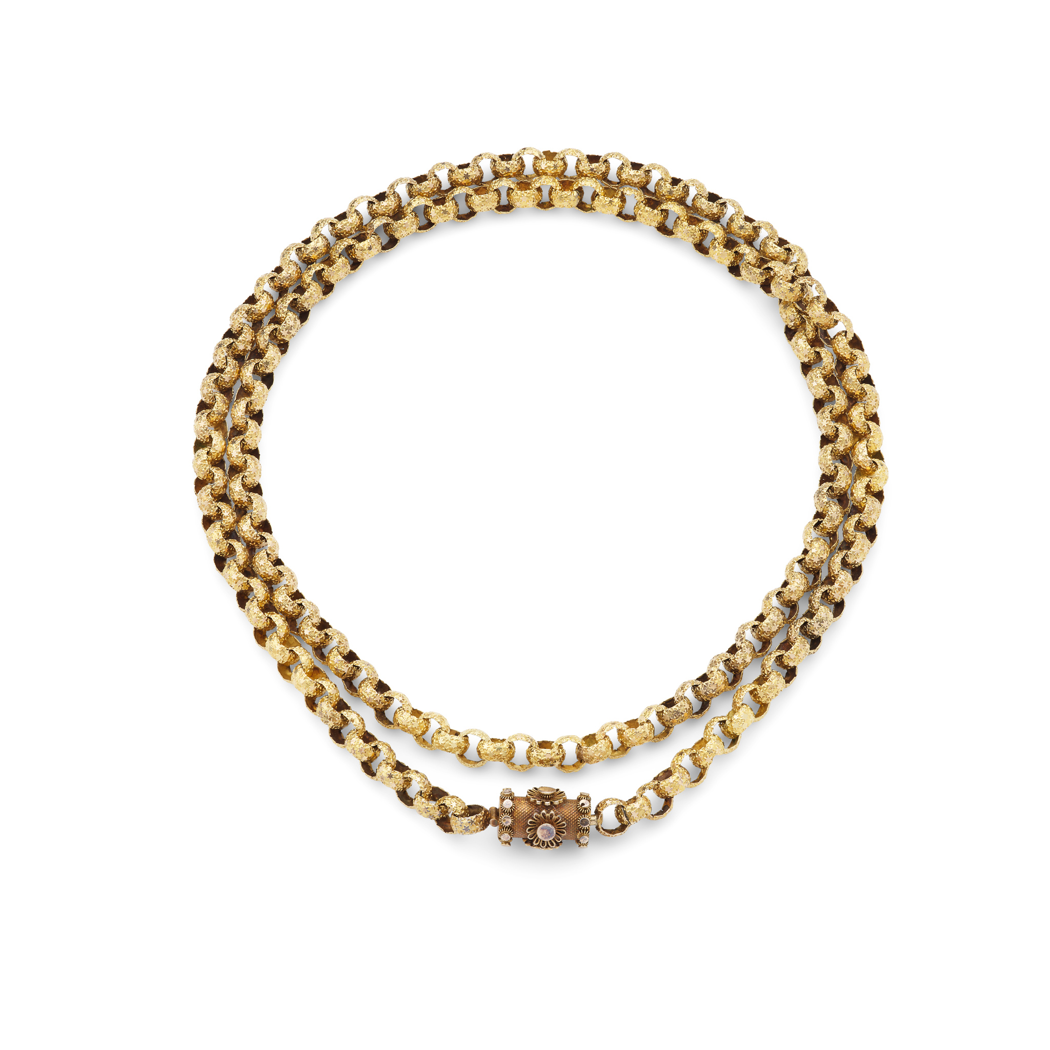 A longchain necklace, circa 1810