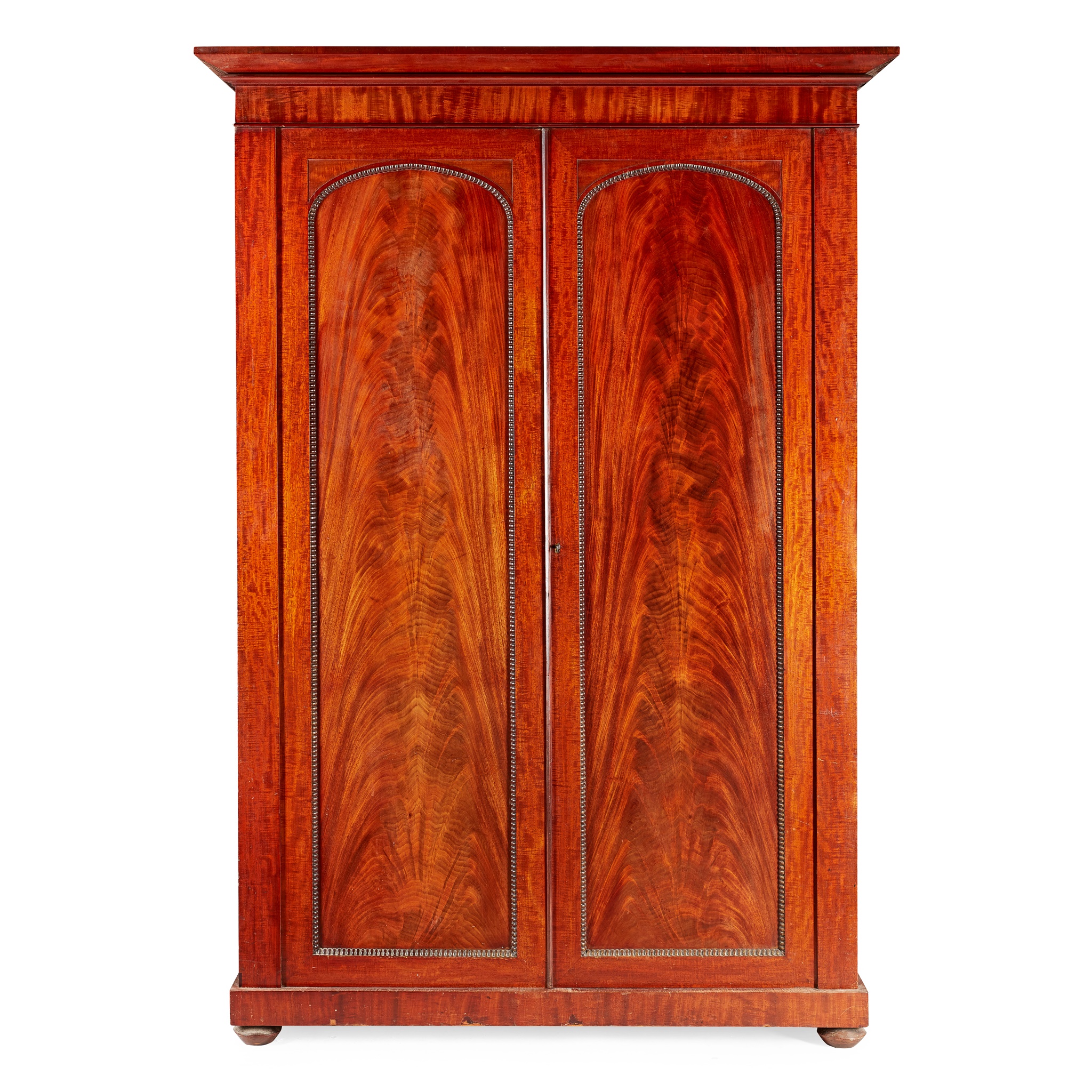 WILLIAM IV MAHOGANY WARDROBE