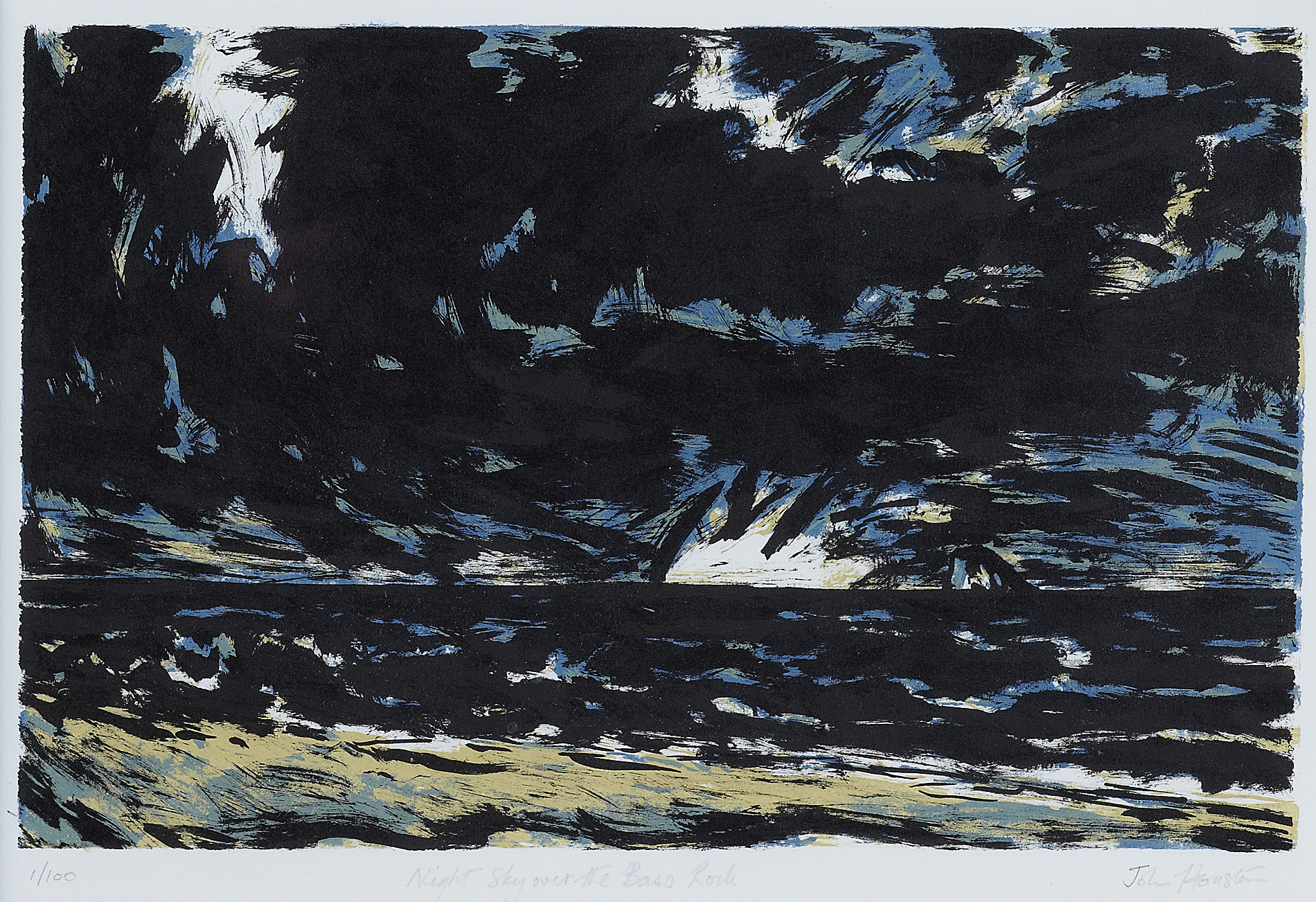 JOHN HOUSTON O.B.E. R.S.A. R.S.W. R.G.I. (SCOTTISH 1930-2008)