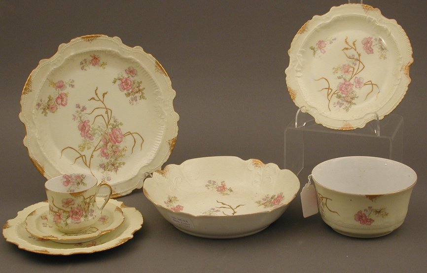 A Limoges tea set