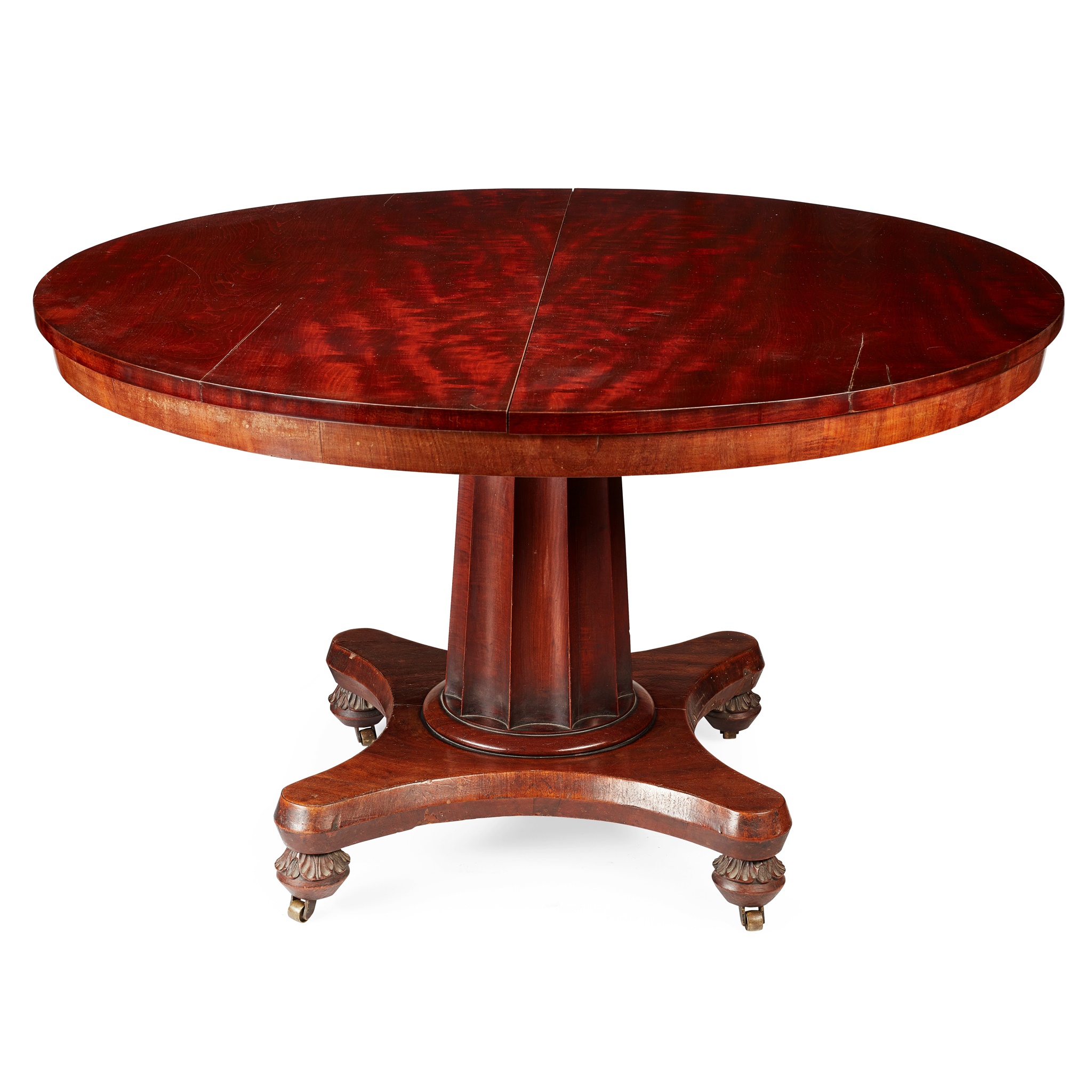 WILLIAM IV MAHOGANY BREAKFAST TABLE