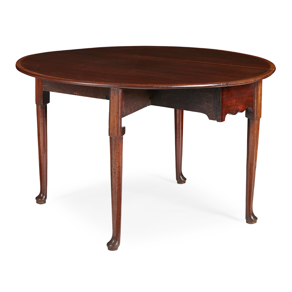 GEORGE III MAHOGANY GATE-LEG TABLE