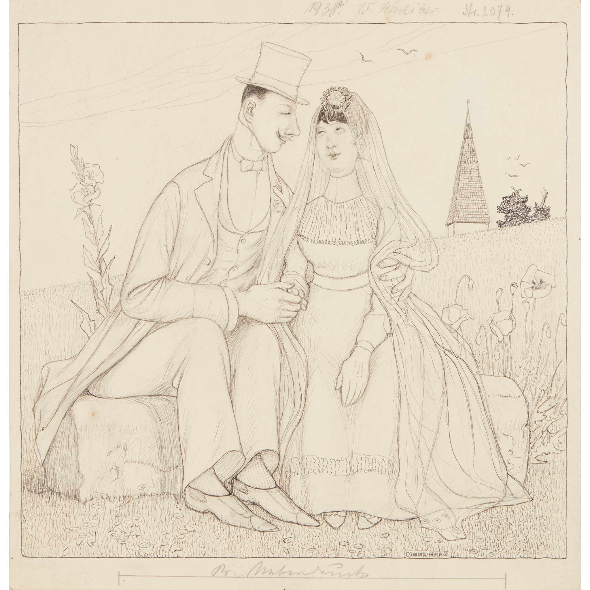 OSKAR ZWINTSCHER (GERMAN 1870-1916)