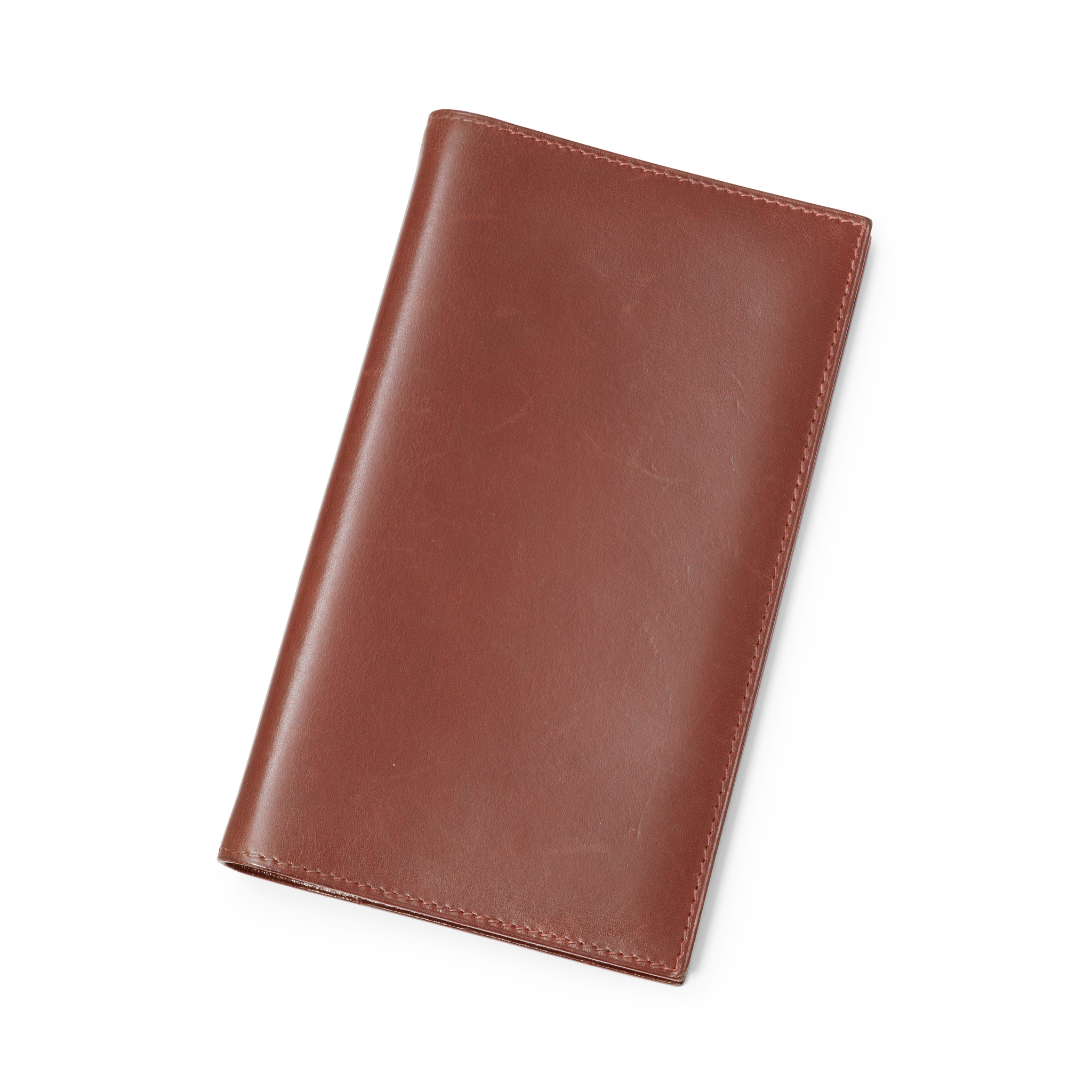 Hermes: A Rouge H Box Leather Agenda Notebook Cover