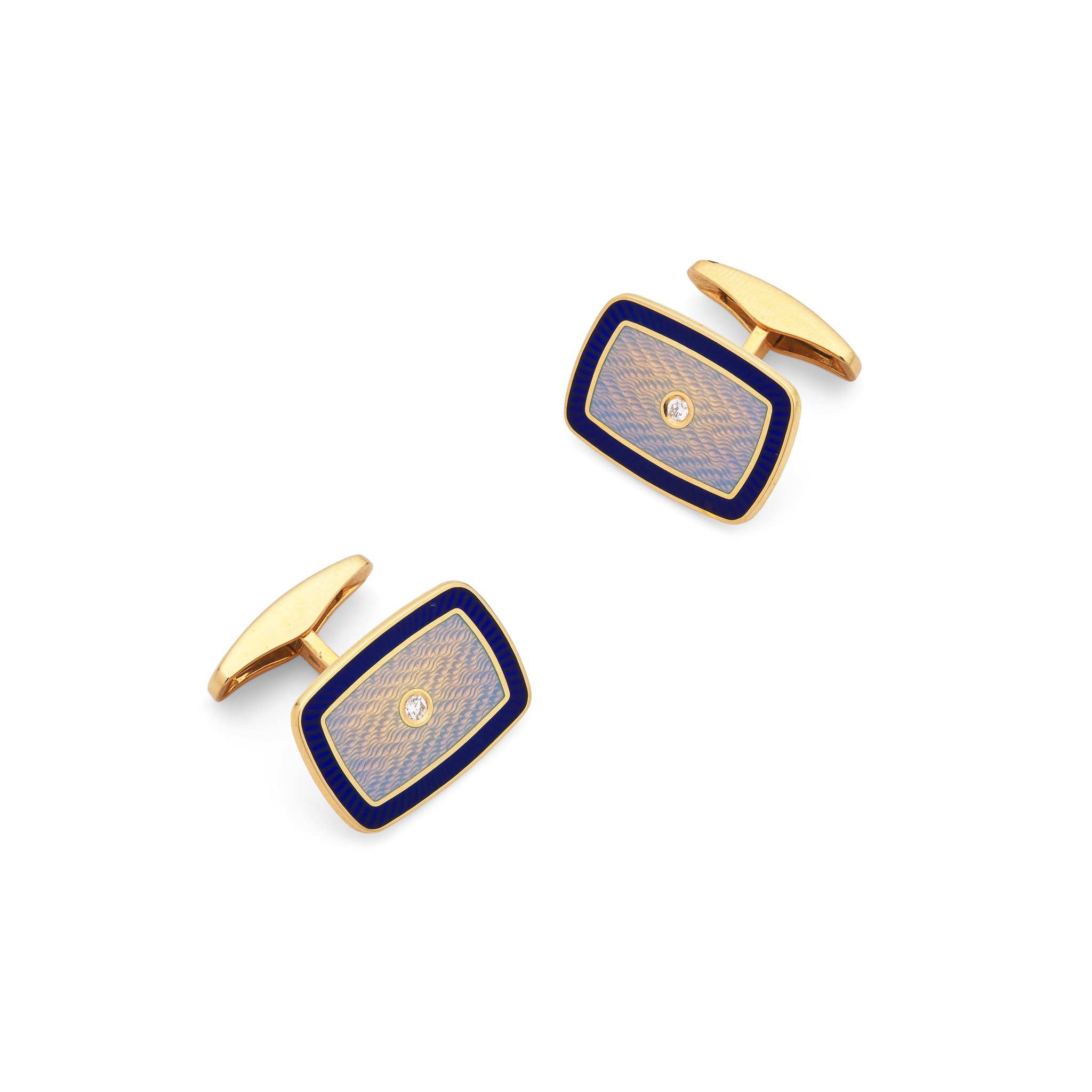 Victor Mayer: A pair of 'Dorian' cufflinks