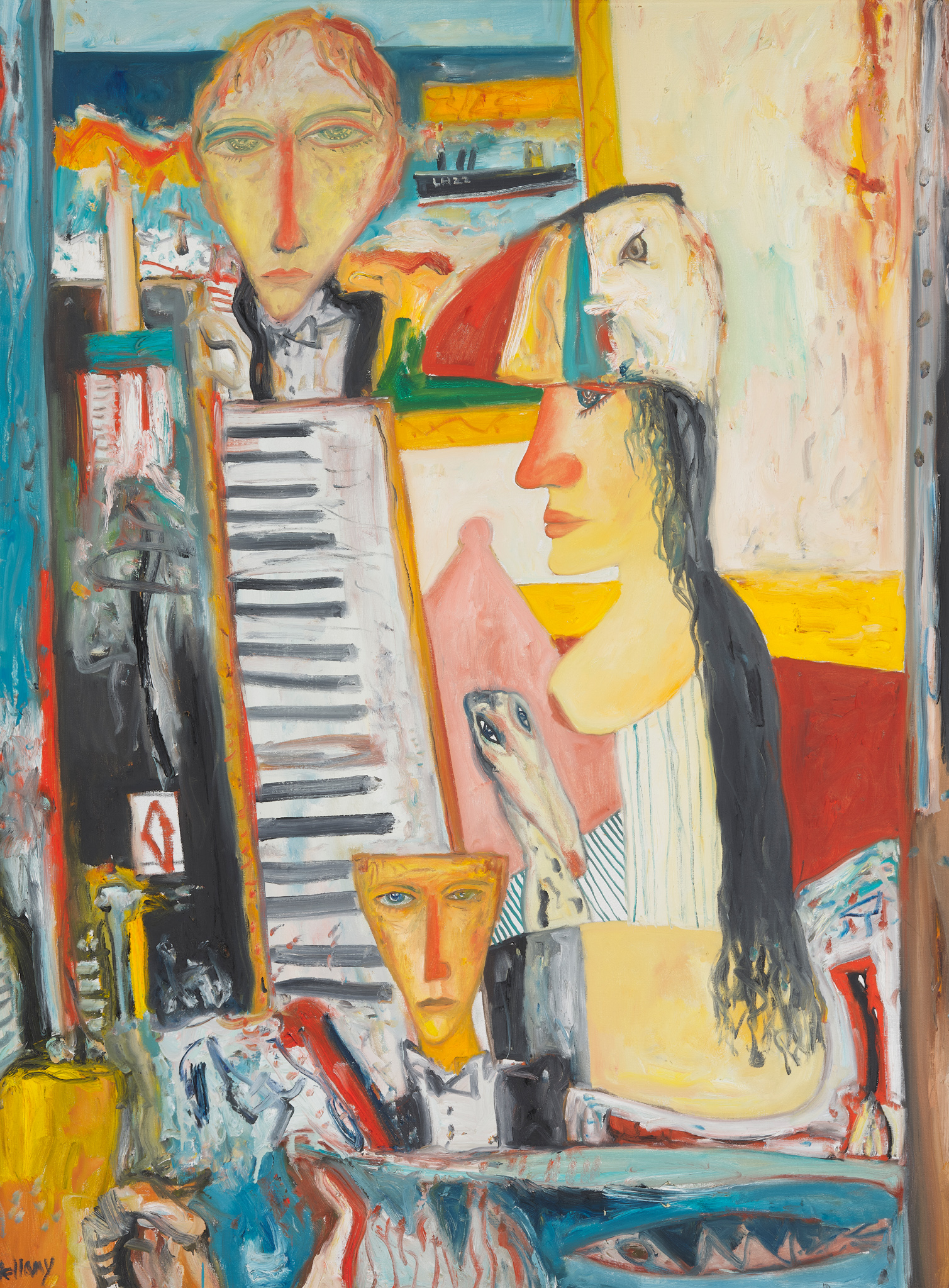 JOHN BELLANY C.B.E., R.A. (SCOTTISH 1942-2013)