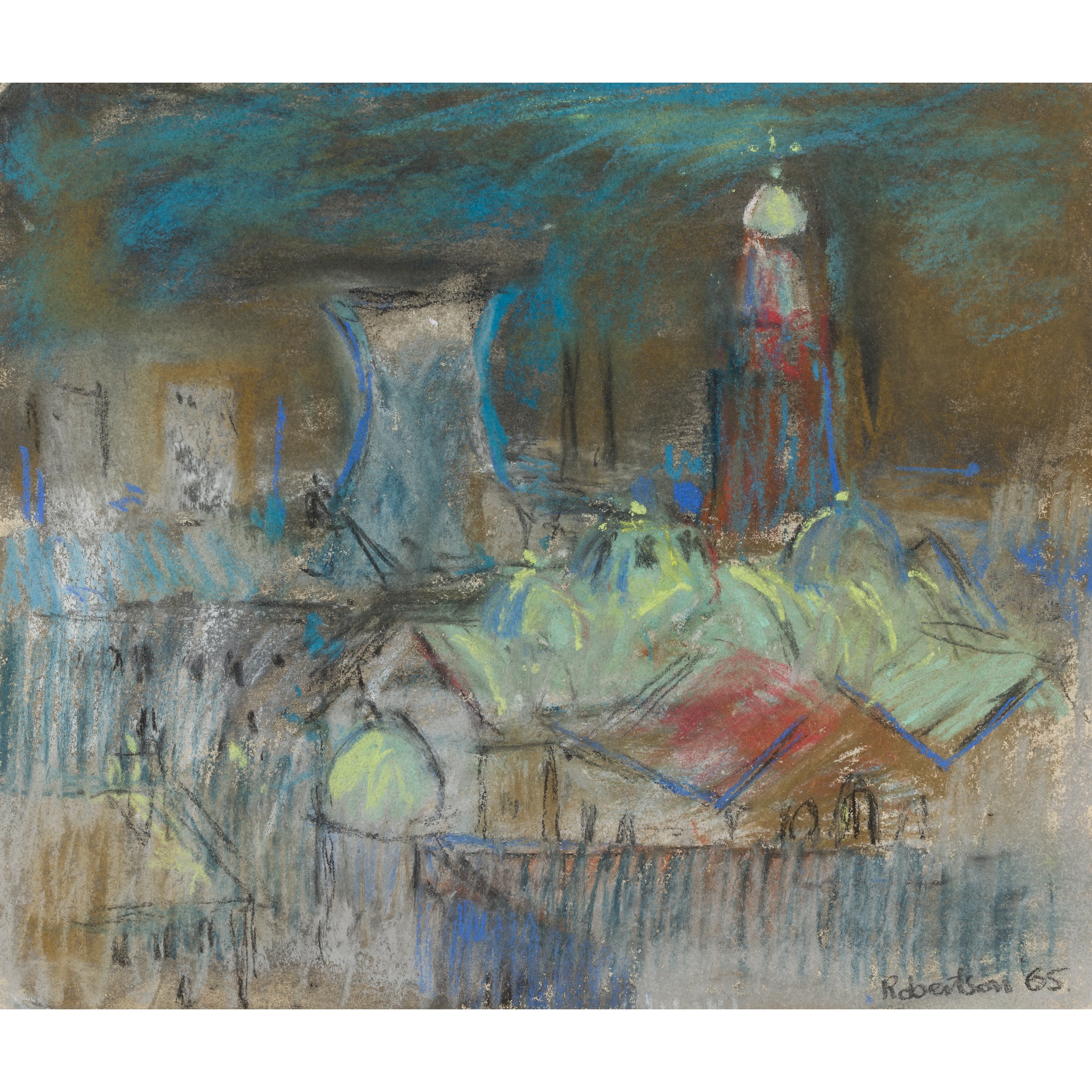 JAMES DOWNIE ROBERTSON M.B.E., R.S.A., R.S.W., R.G.I. (SCOTTISH 1931-2010)