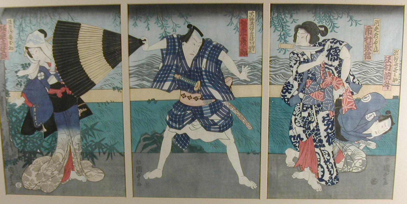 A Japanese woodblock print by Kunisada,