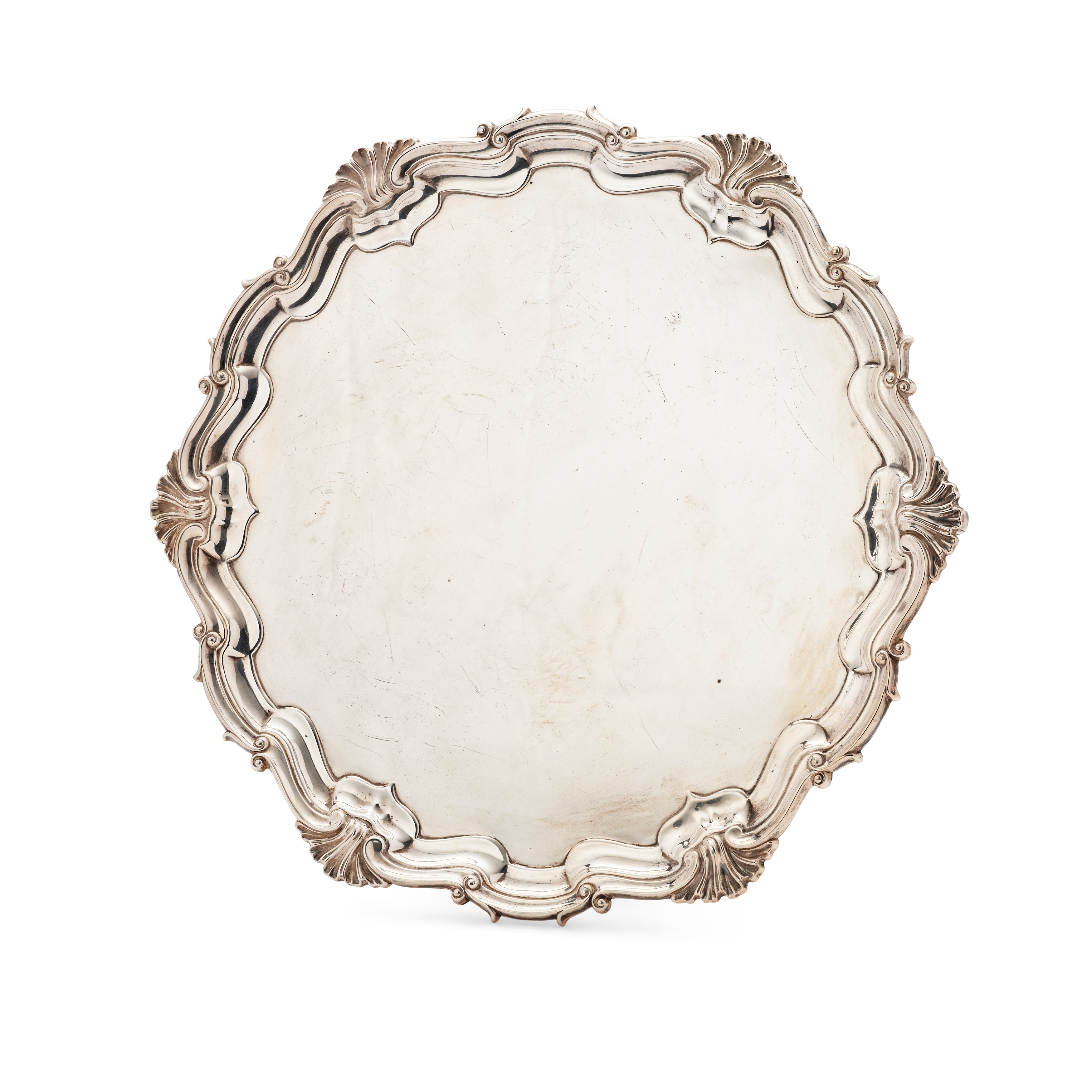 AN EDWARDIAN SALVER