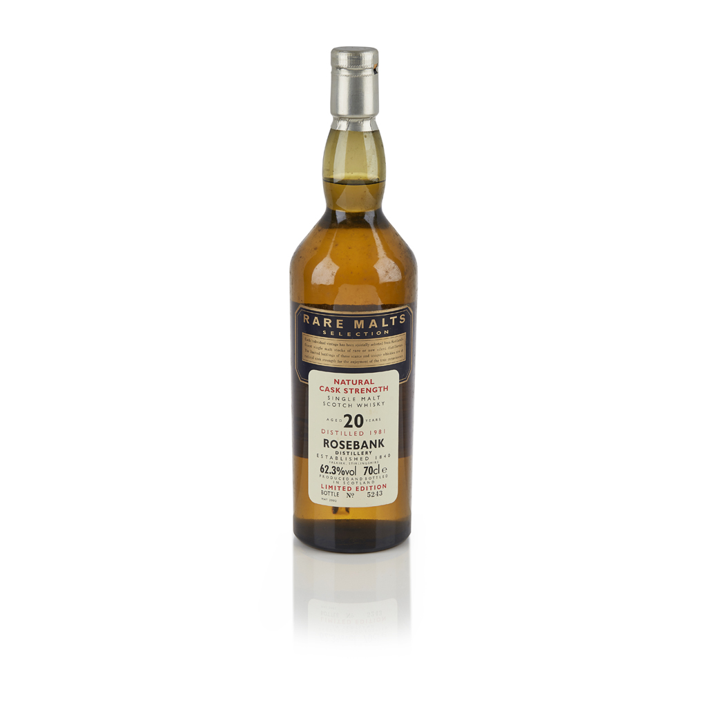 ROSEBANK 1981 20 YEAR OLD - RARE MALTS