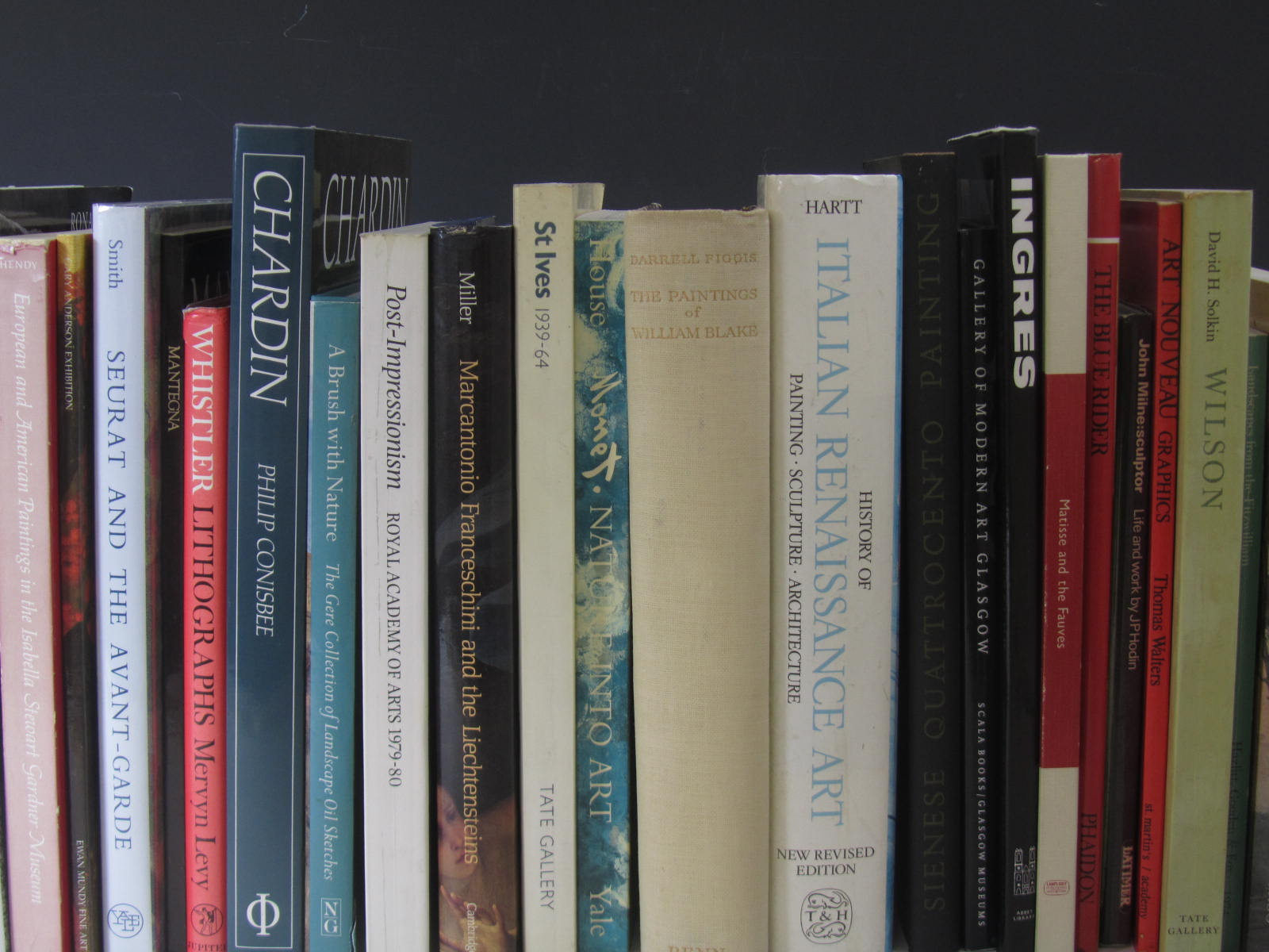 European art reference, including Figgis, Darrell