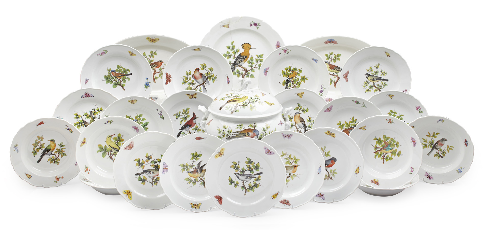 MEISSEN PART DINNER SERVICE