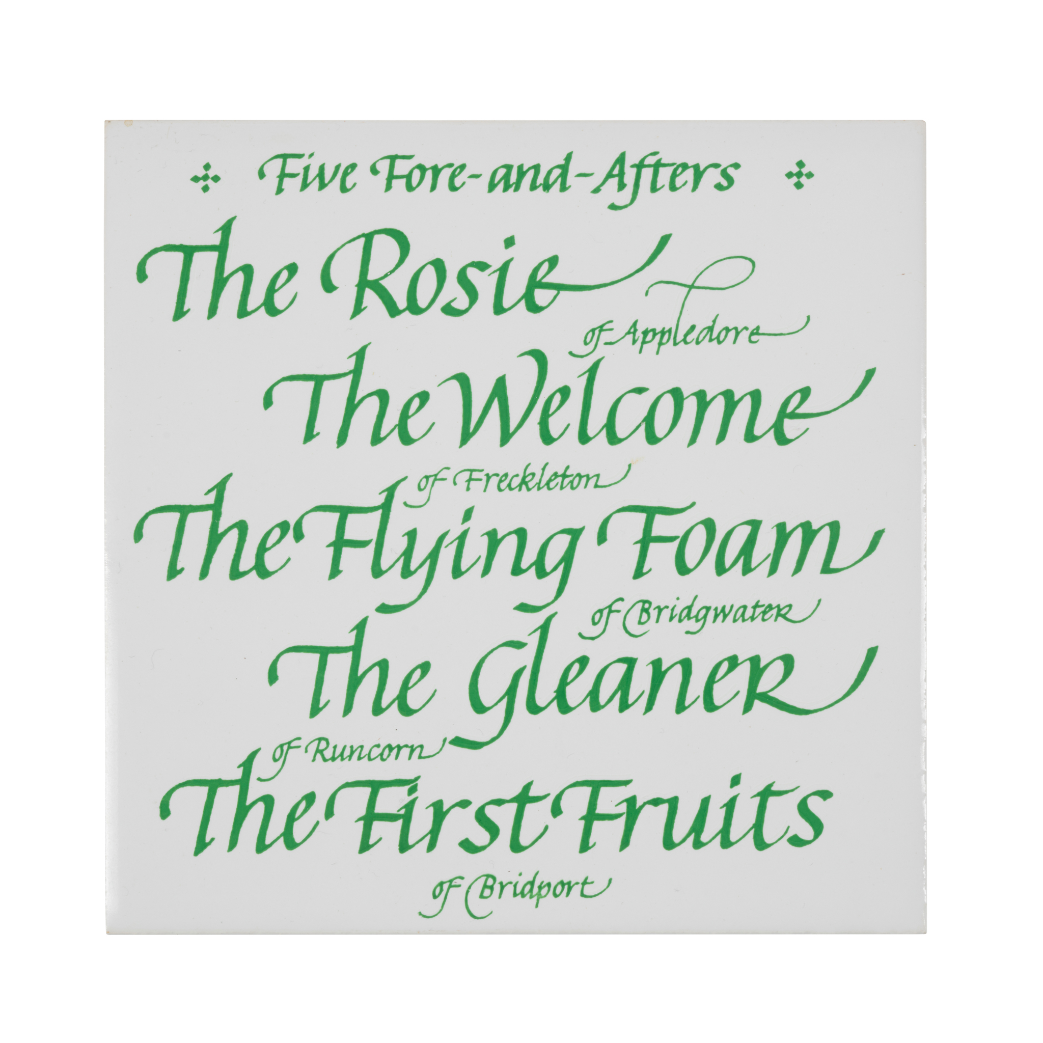 IAN HAMILTON FINLAY (SCOTTISH 1925-2006)