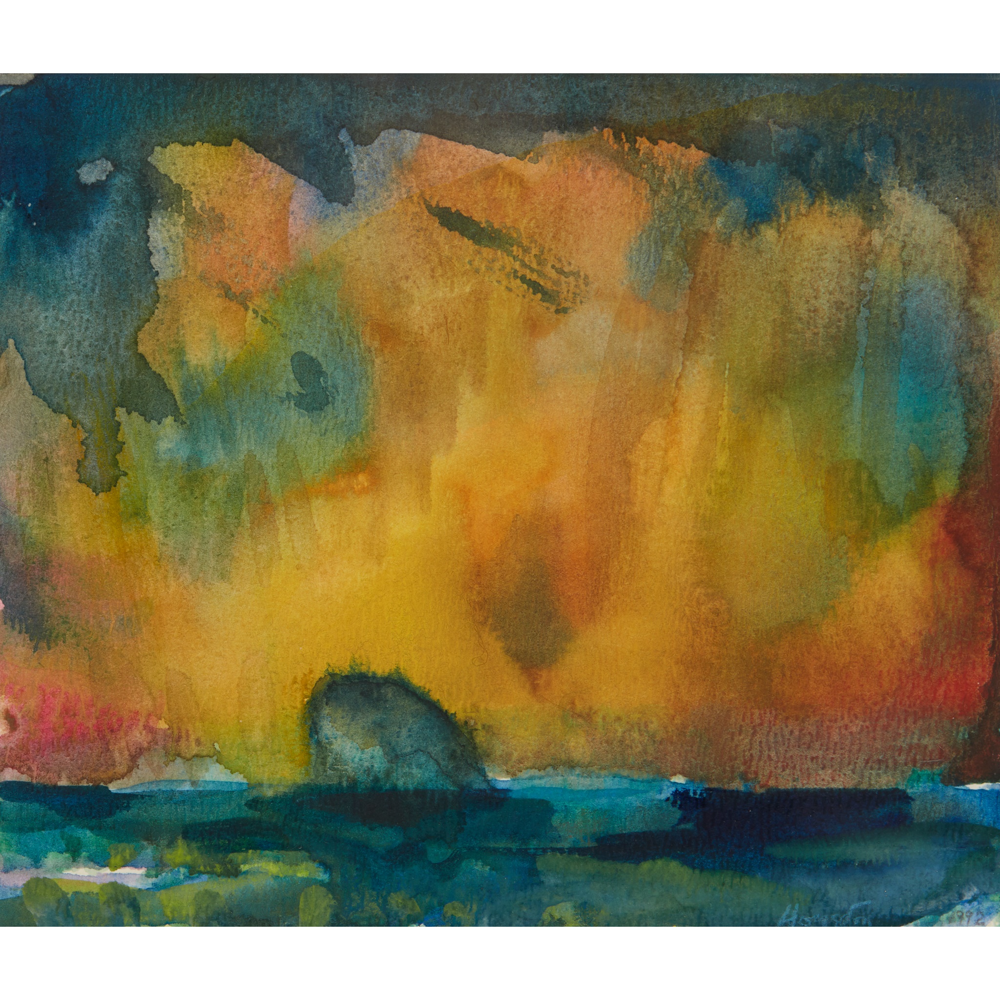 JOHN HOUSTON R.S.A., R.S.W., S.S.A. (SCOTTISH 1930-2008)