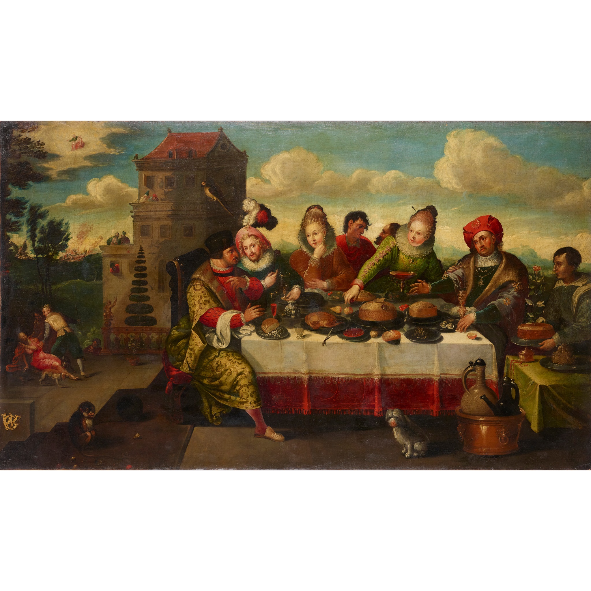 CIRCLE OF GASPAR VAN DEN HOECKE