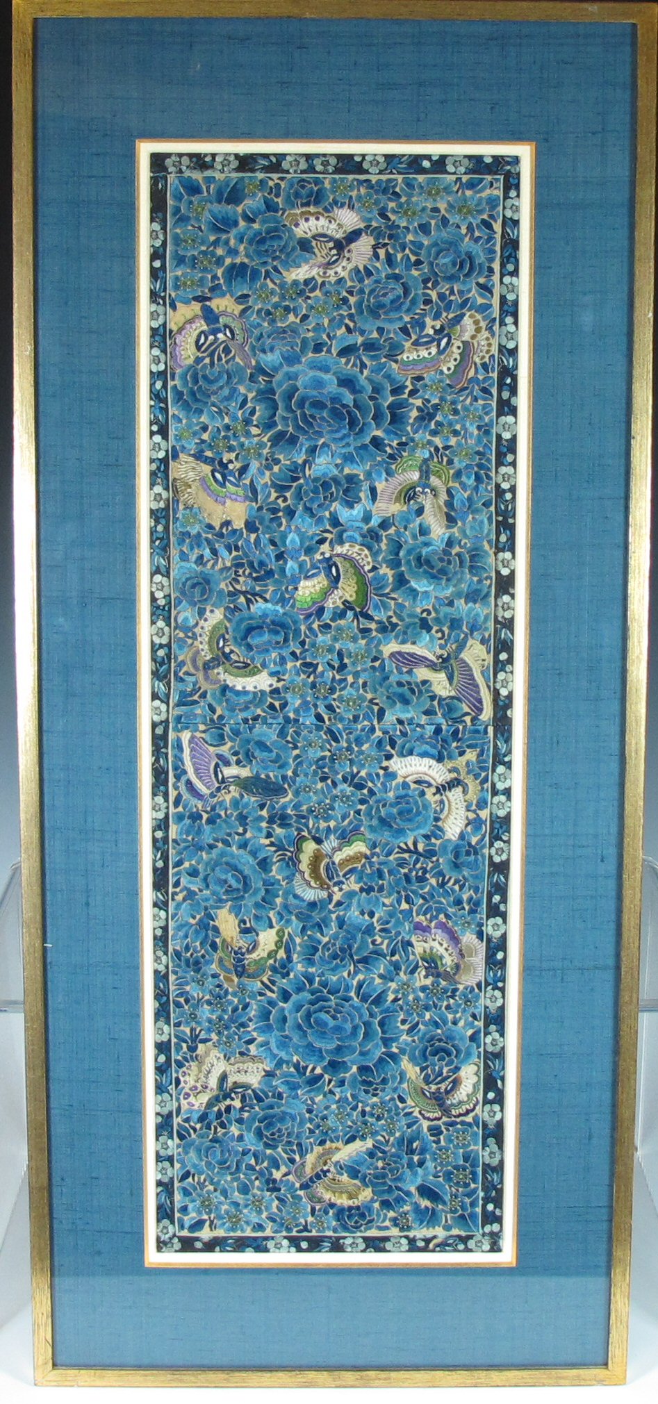 A group of six late 19th/ early 20th century embroideries
