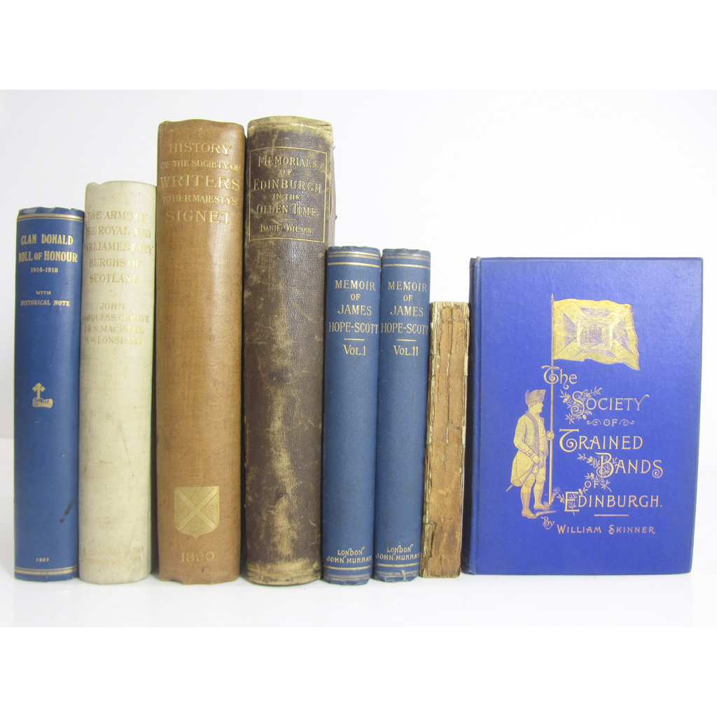 10 volumes on Scotland, comprising Wilson, Daniel