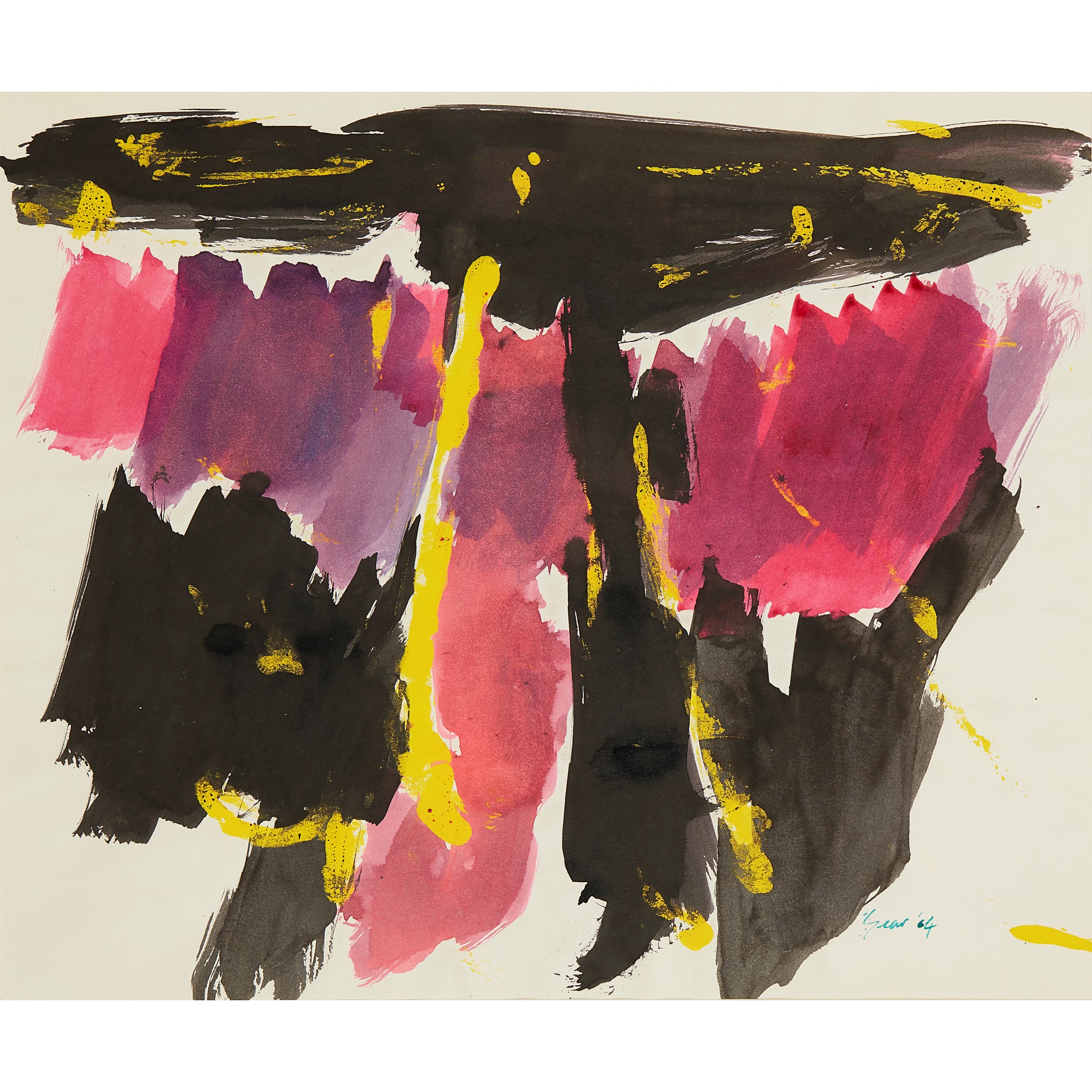 William Gear R.A., F.R.S.A., R.B.S.A. (Scottish 1915-1997)