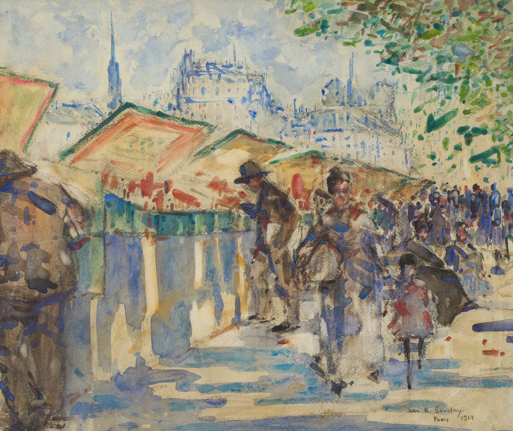 JOHN RANKINE BARCLAY (SCOTTISH 1884-1962)