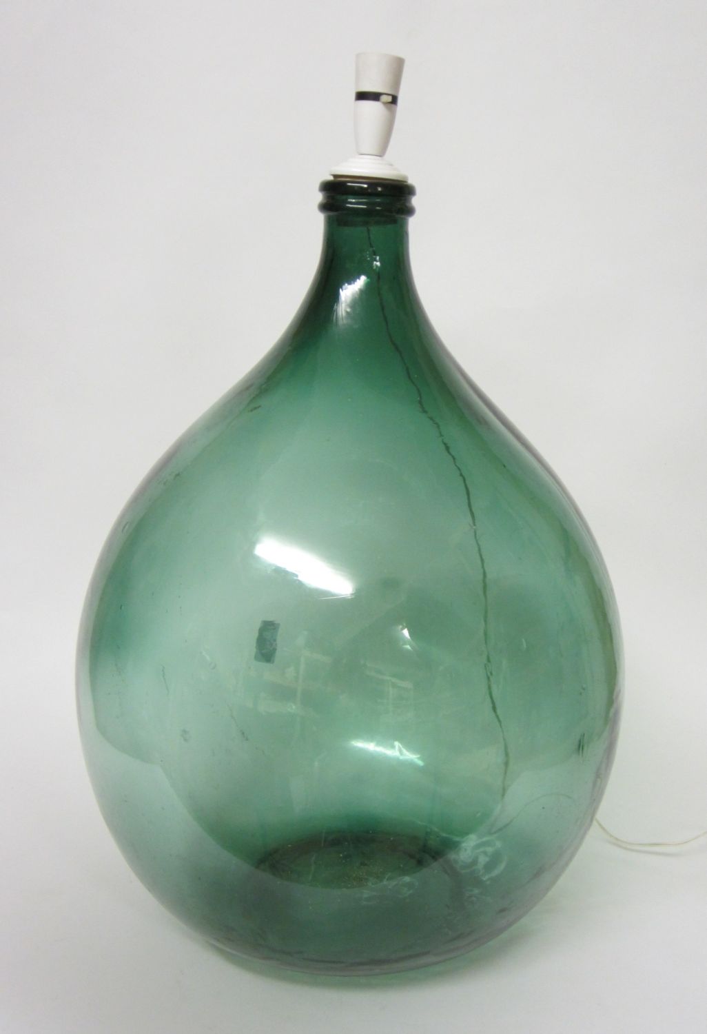 LARGE GREEN GLASS CARBOY