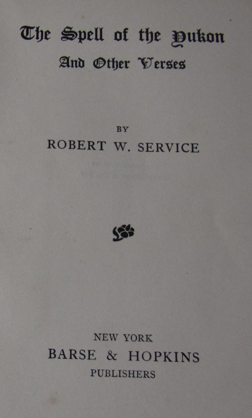 Service, Robert W.