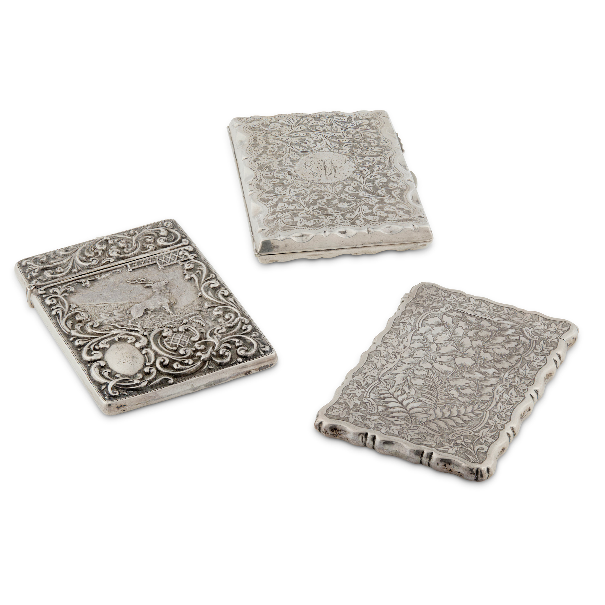 AN EDWARDIAN CARD CASE - SCOTTISH INTEREST