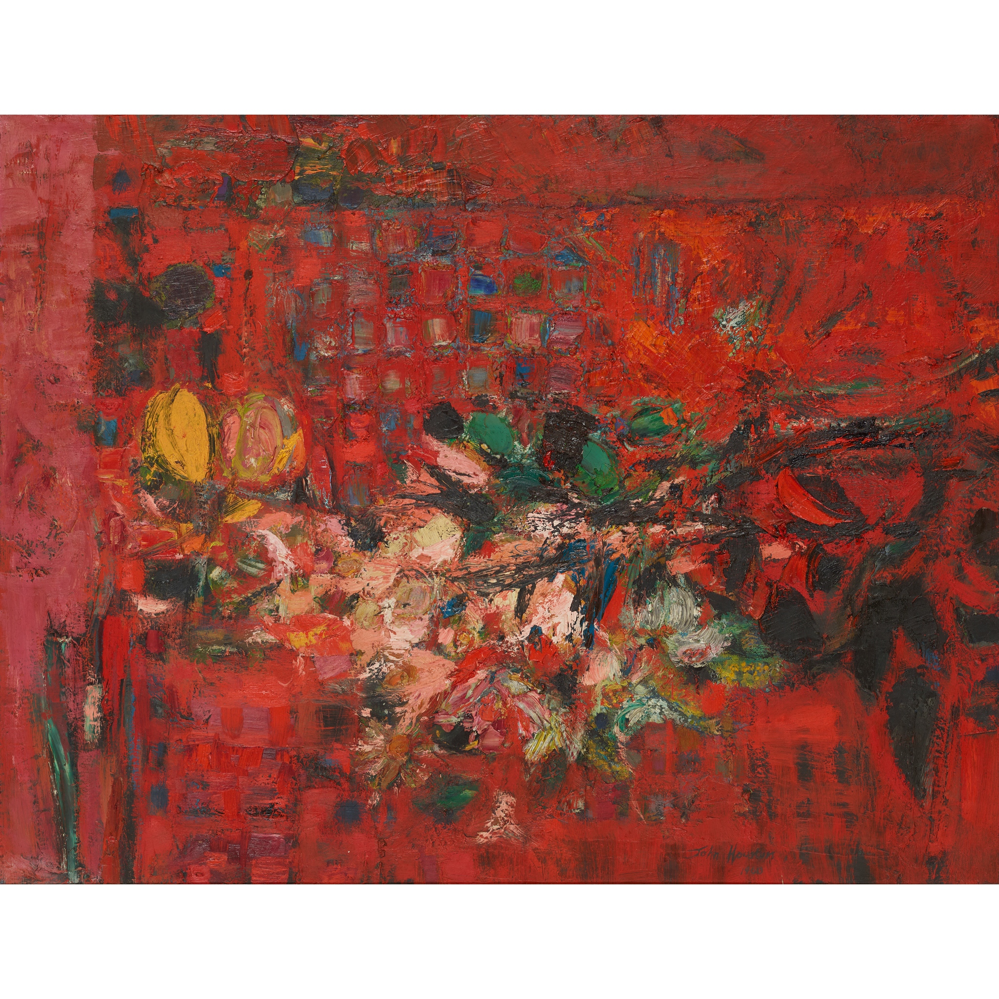 JOHN HOUSTON R.S.A., R.S.W., S.S.A. (SCOTTISH 1930-2008)